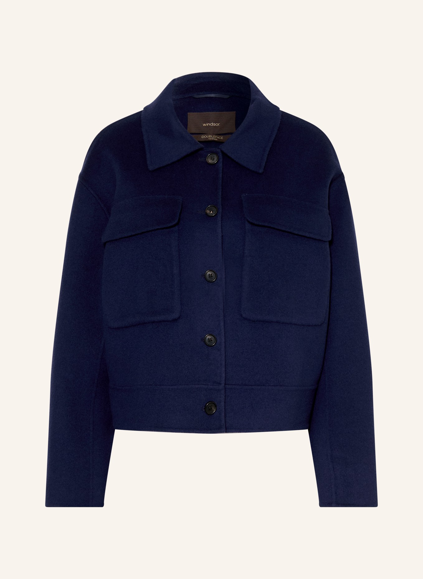 windsor. Pea coat: DARK BLUE