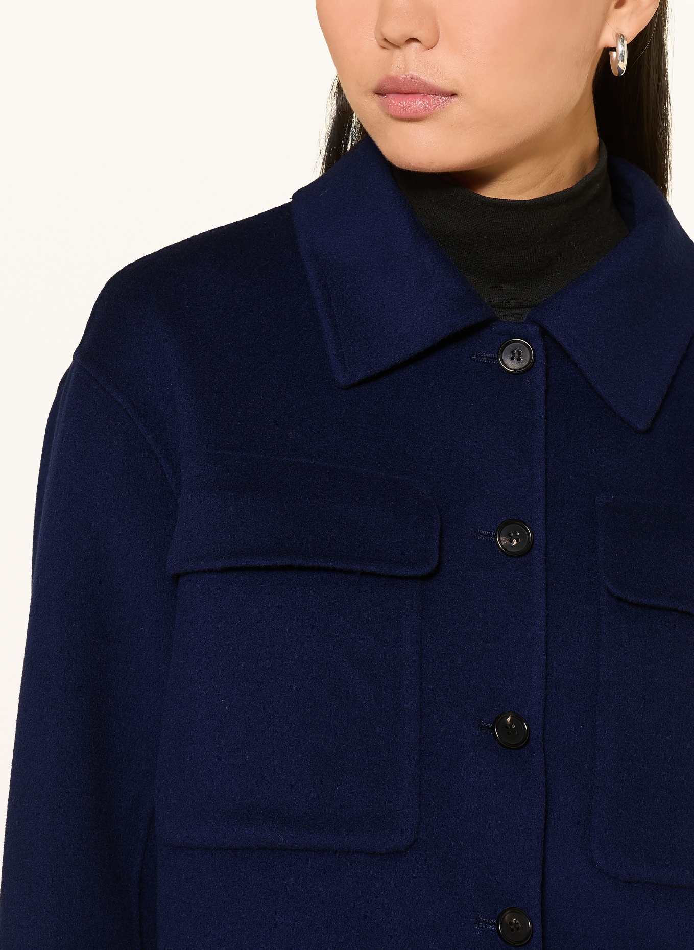 windsor. Pea coat: DARK BLUE