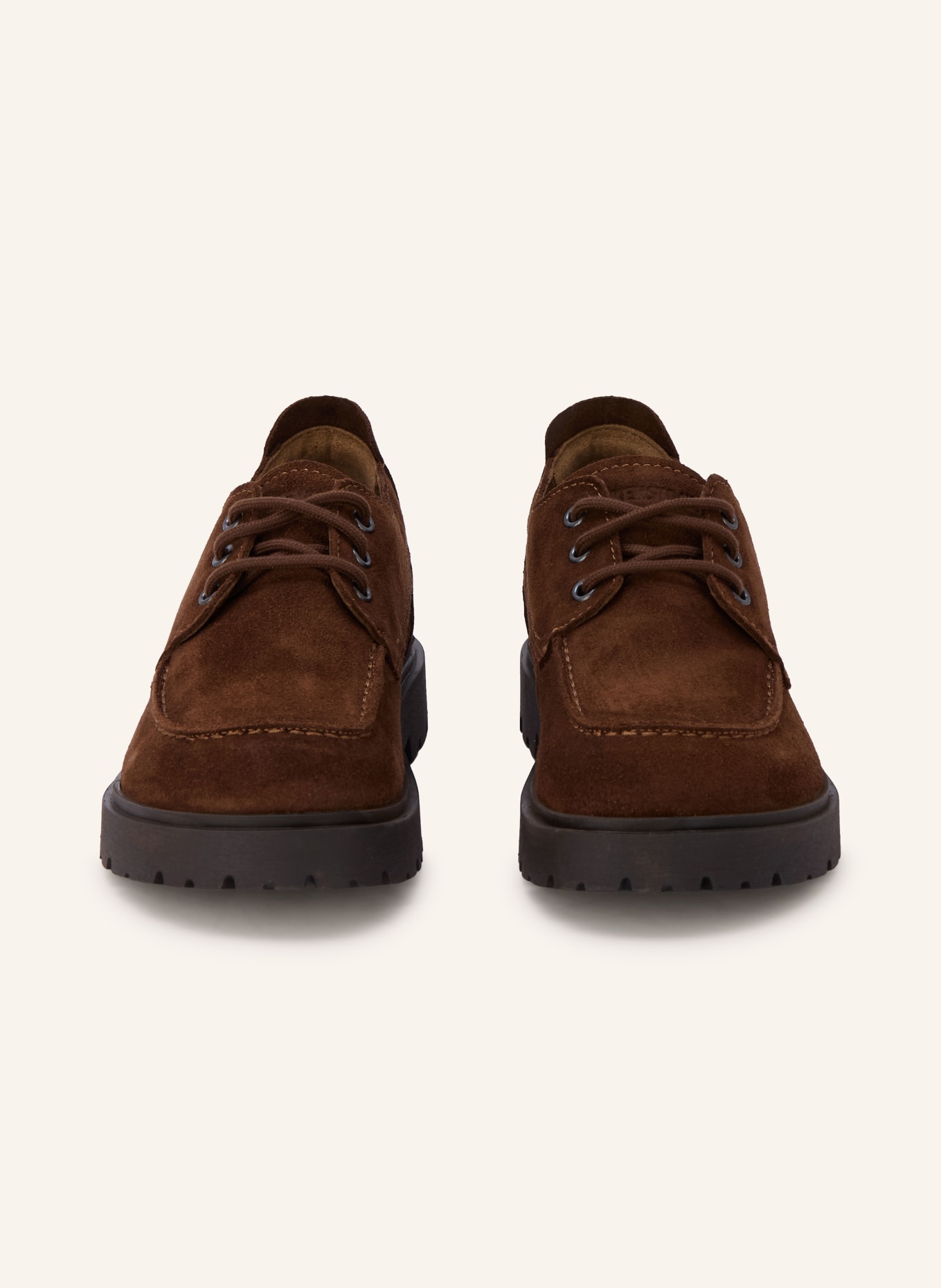 BIRKENSTOCK Schnürer HIGHWOOD MOC LACE: DUNKELBRAUN