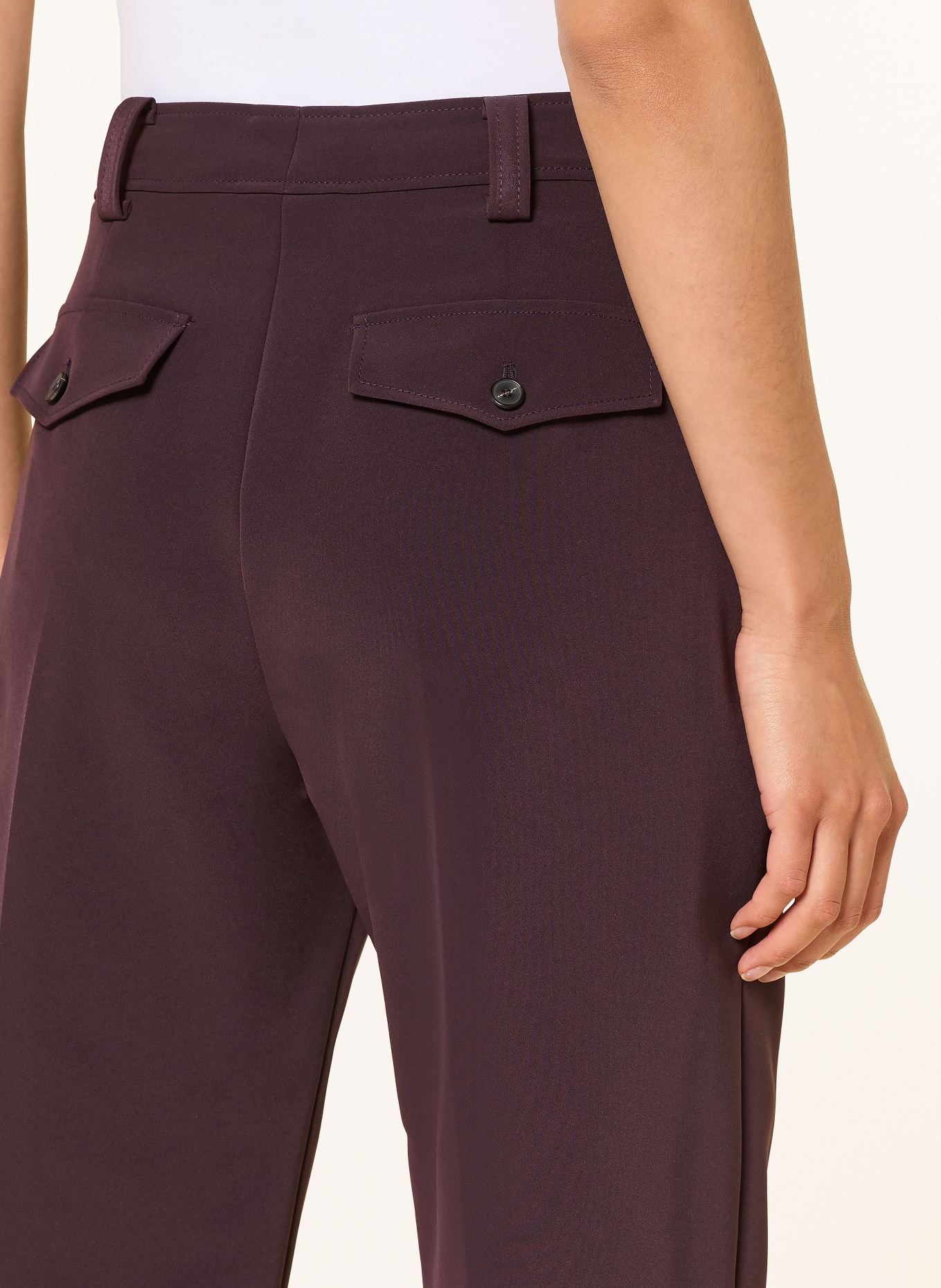 windsor. 7/8-length trousers: DARK PURPLE