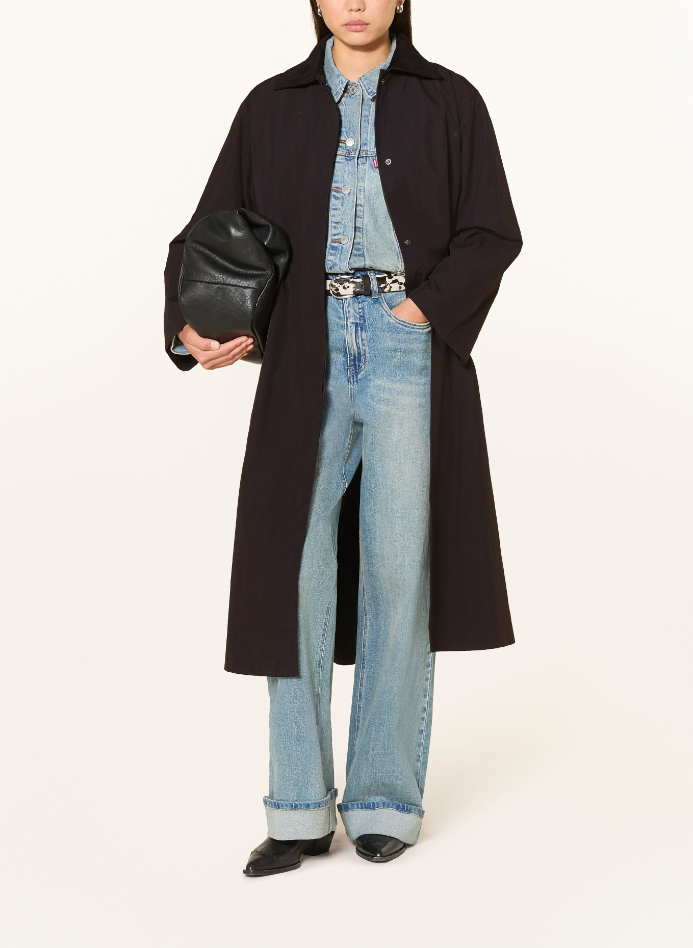 Stylein Manteau SYLVIA: NOIR