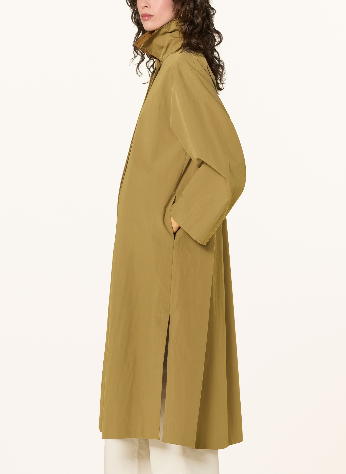 Stylein Mantel SYLVIA: KHAKI / BRAUN