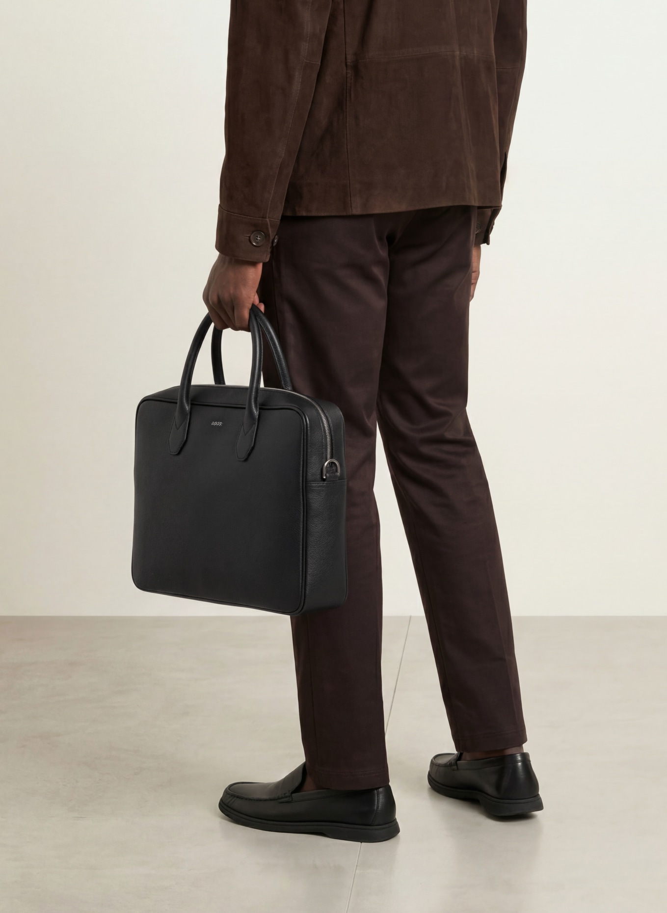 BOSS Laptop-taske NORTHON: SORT / SØLV