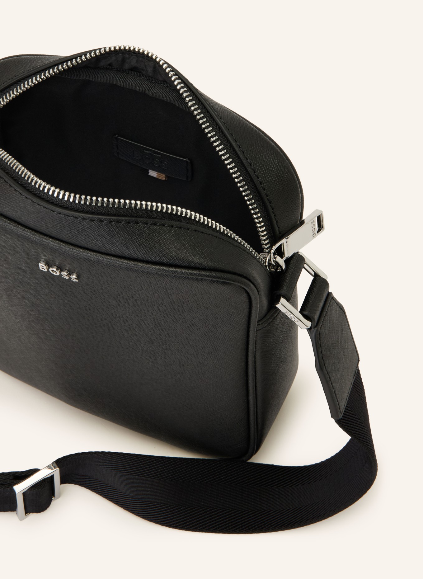 BOSS Sac à bandoulière NORTHON: NOIR / ARGENT