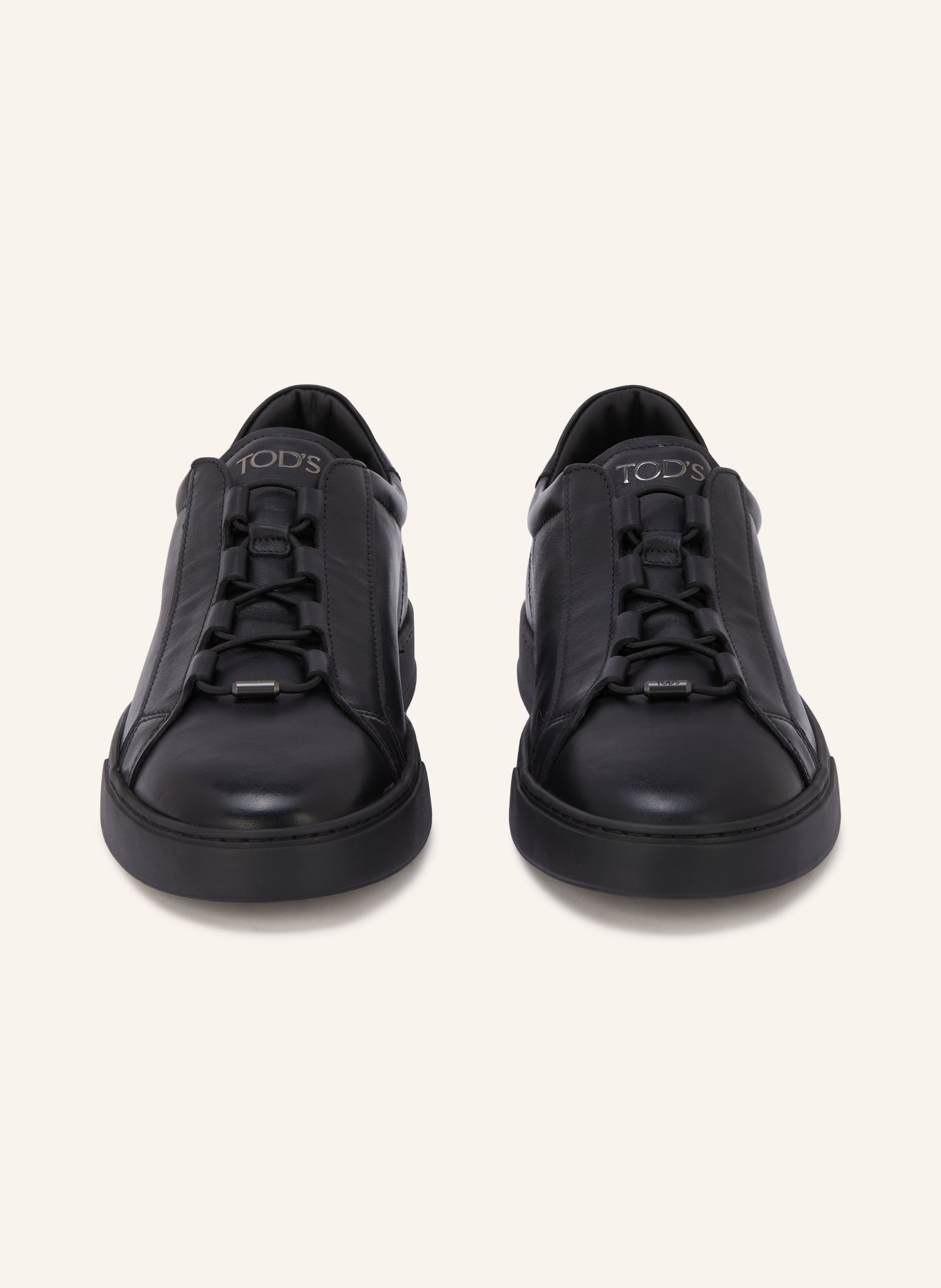 TOD'S Slip-on sneakers: BLACK