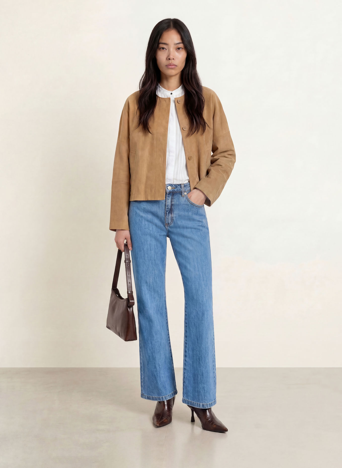 MAX & Co. Wide leg jeans LIRICHE: 001 NAVY