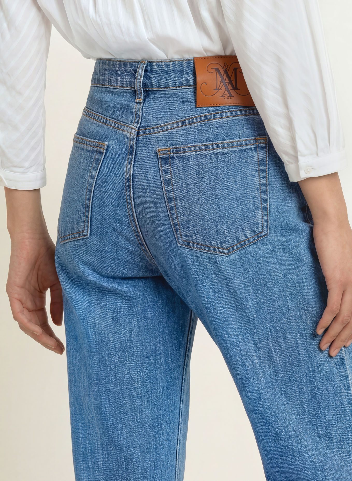 MAX & Co. Wide leg jeans LIRICHE: 001 NAVY