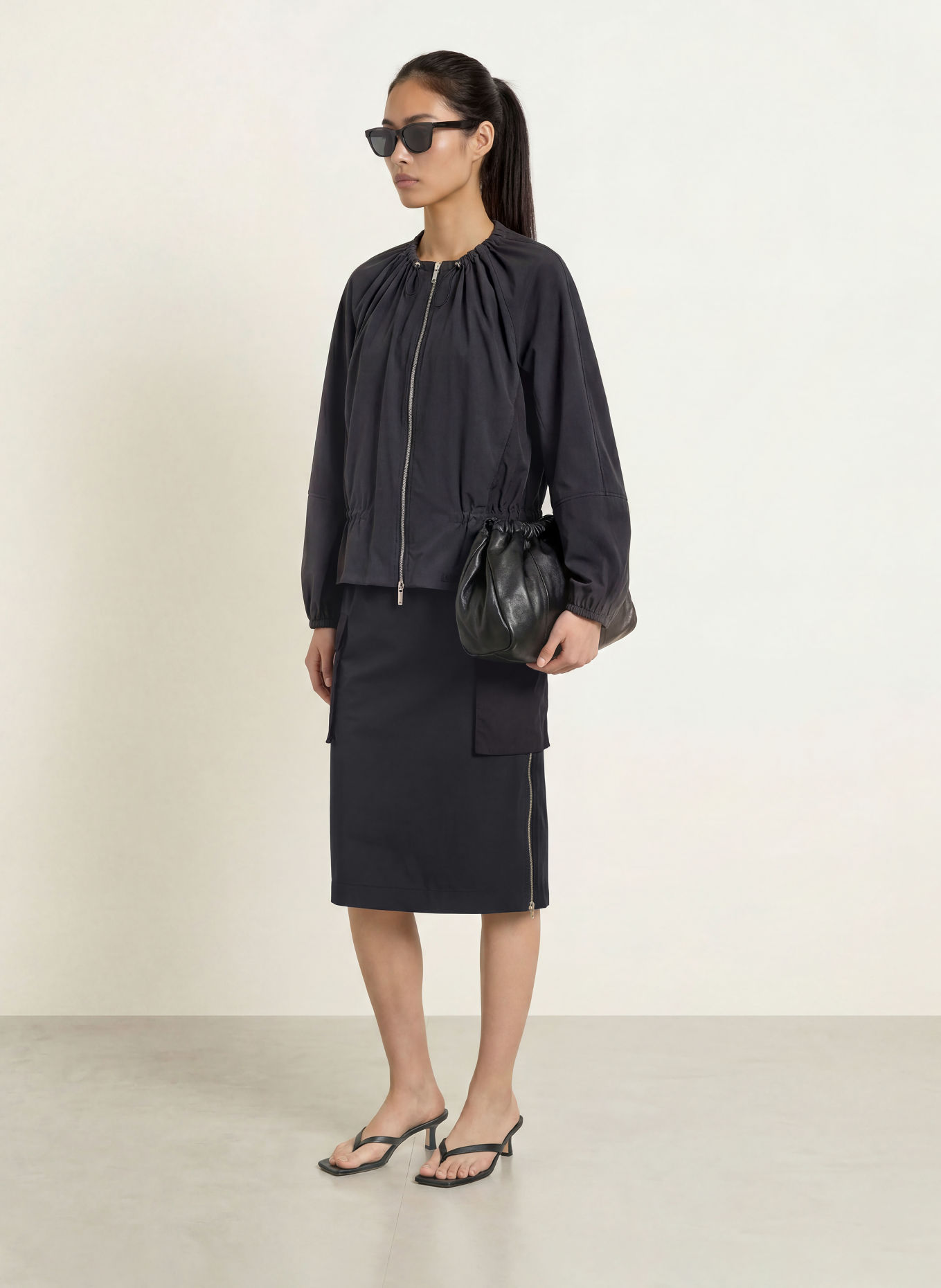 MAX & Co. Cargonederdel CALCO: SORT