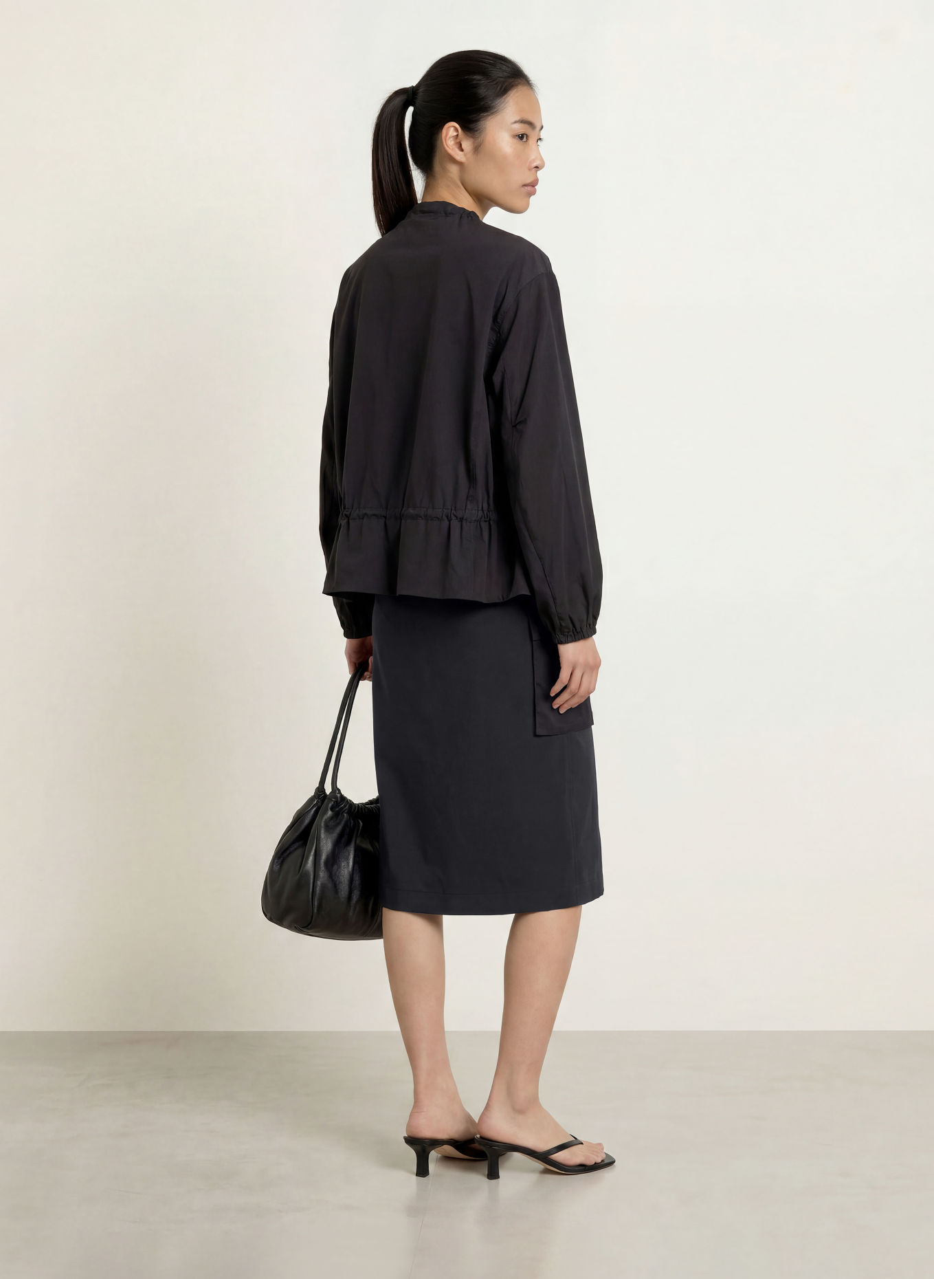 MAX & Co. Cargonederdel CALCO: SORT