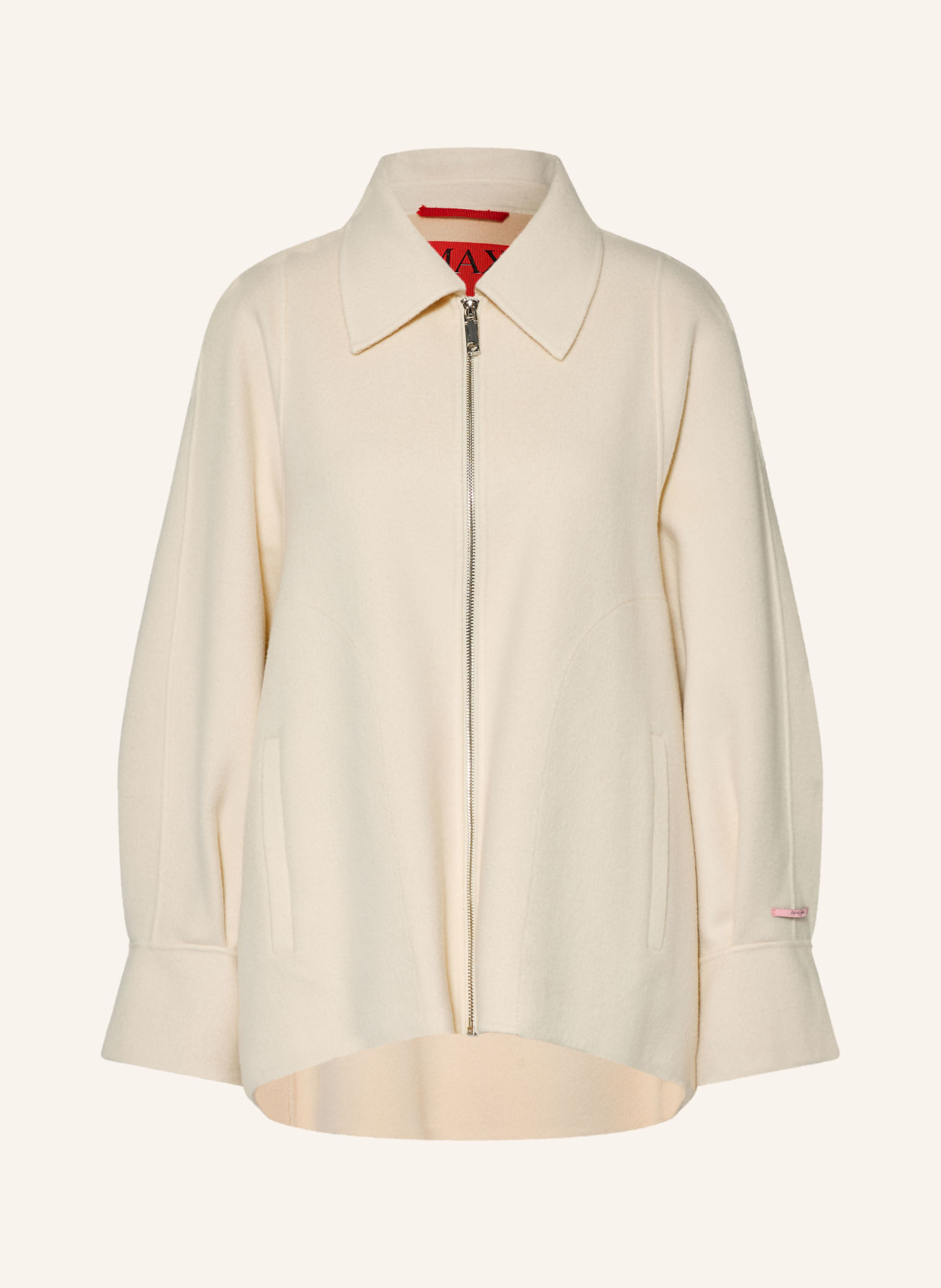 MAX & Co. Jacke SAGGINA aus Schurwolle: ECRU