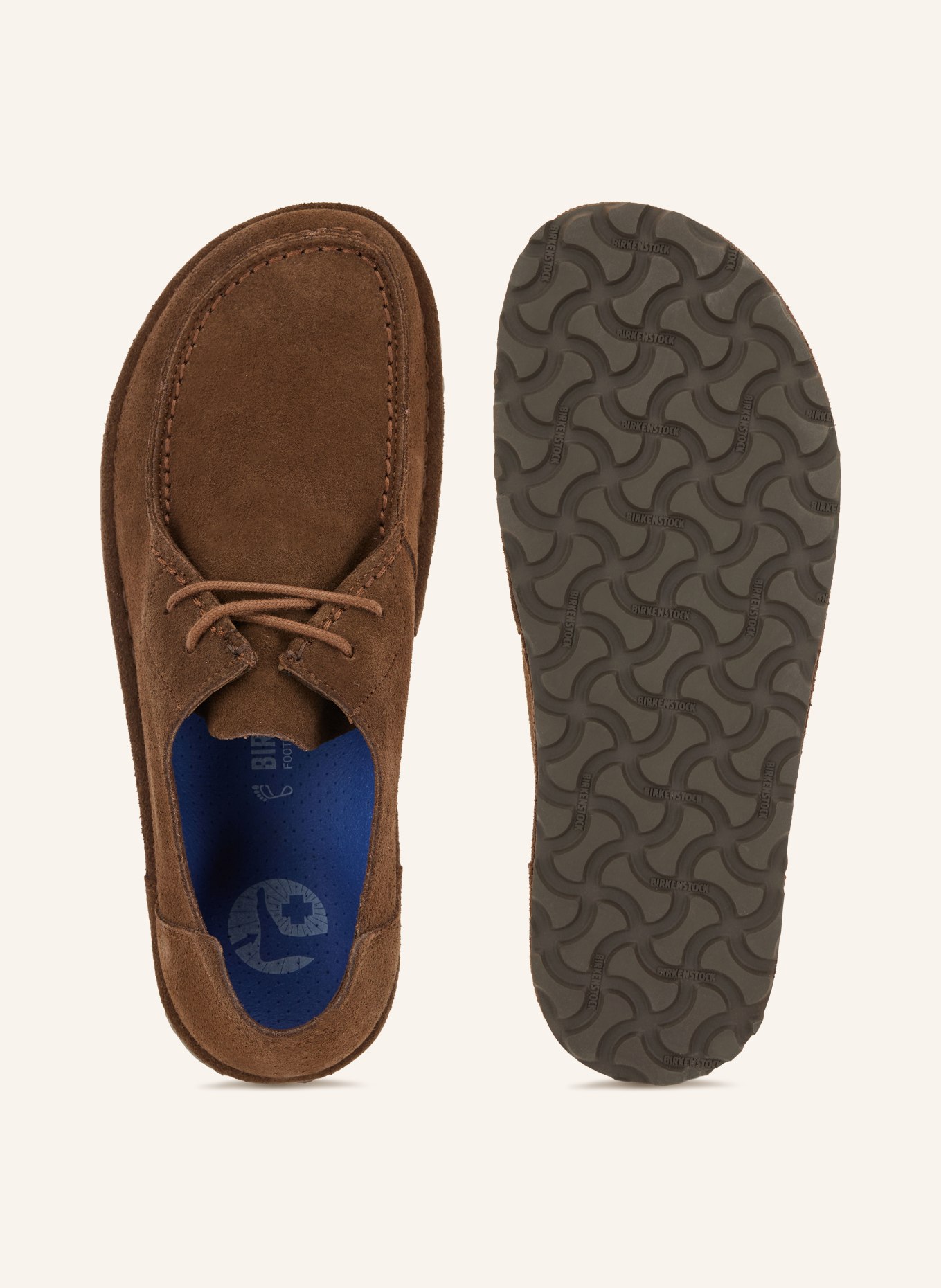 BIRKENSTOCK Veterschoenen UTTI LACE: BRUIN