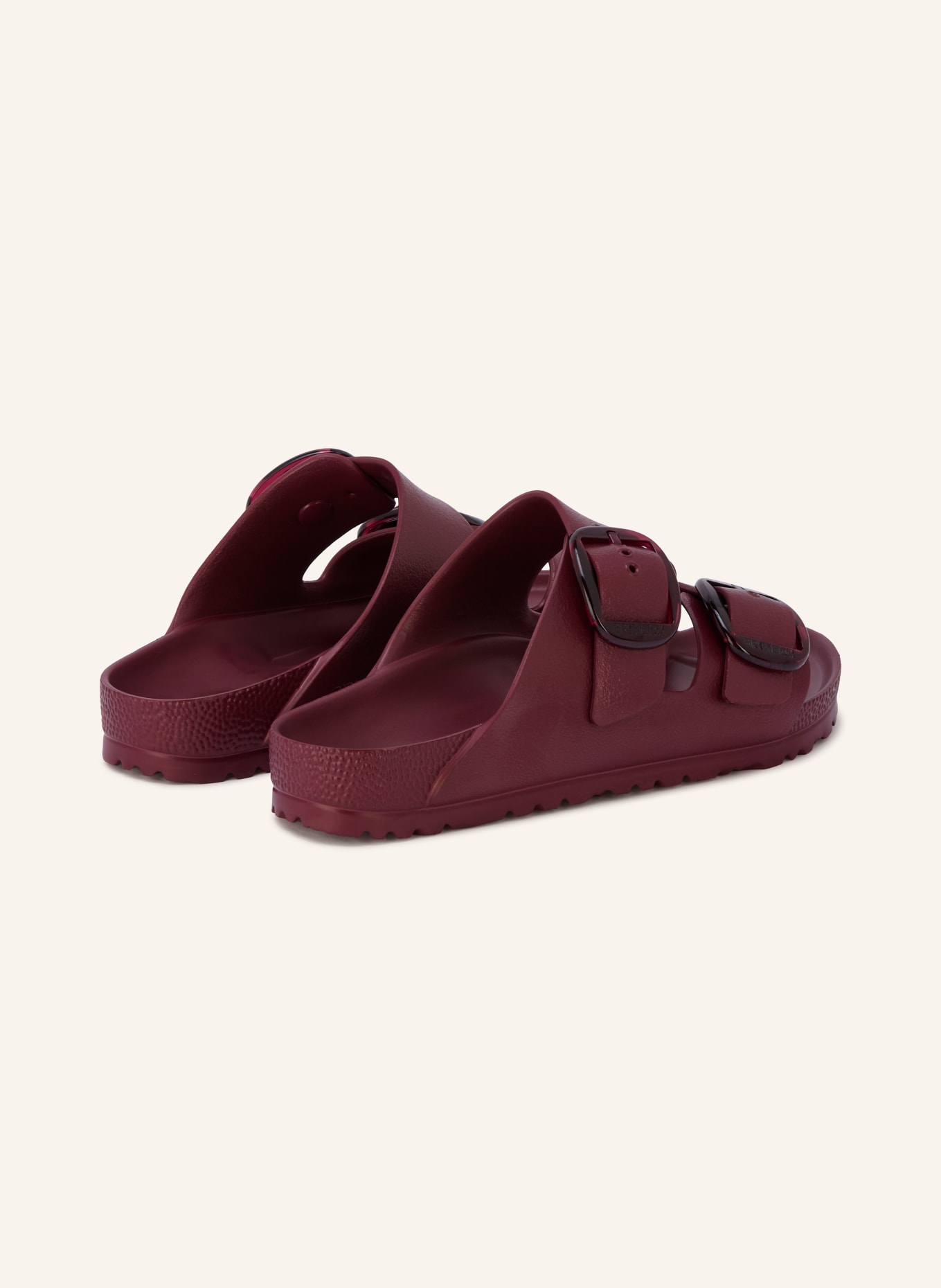BIRKENSTOCK Pantoletten ARIZONA BIG BUCKLE: DUNKELROT