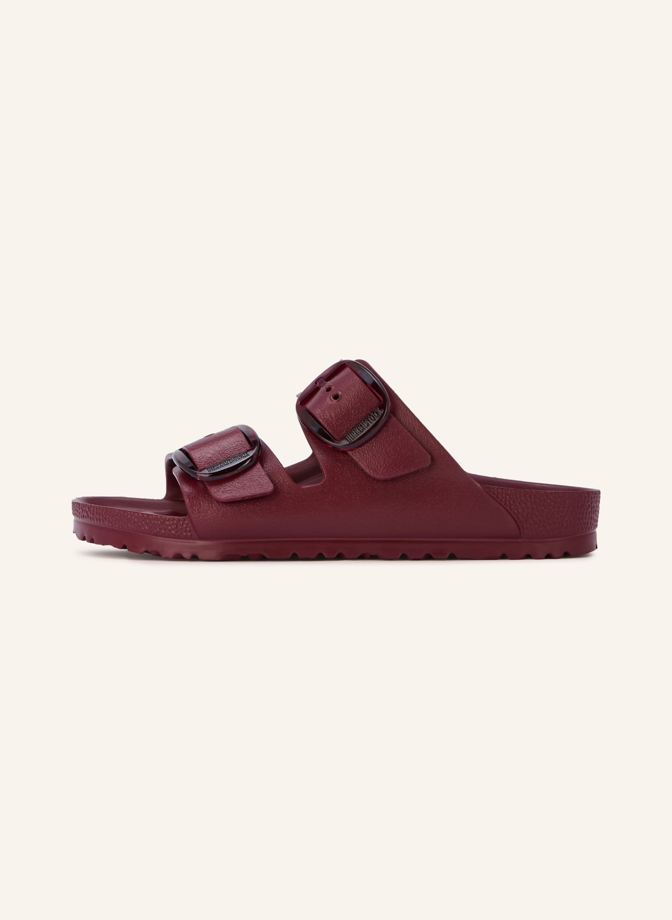 BIRKENSTOCK Pantoletten ARIZONA BIG BUCKLE: DUNKELROT