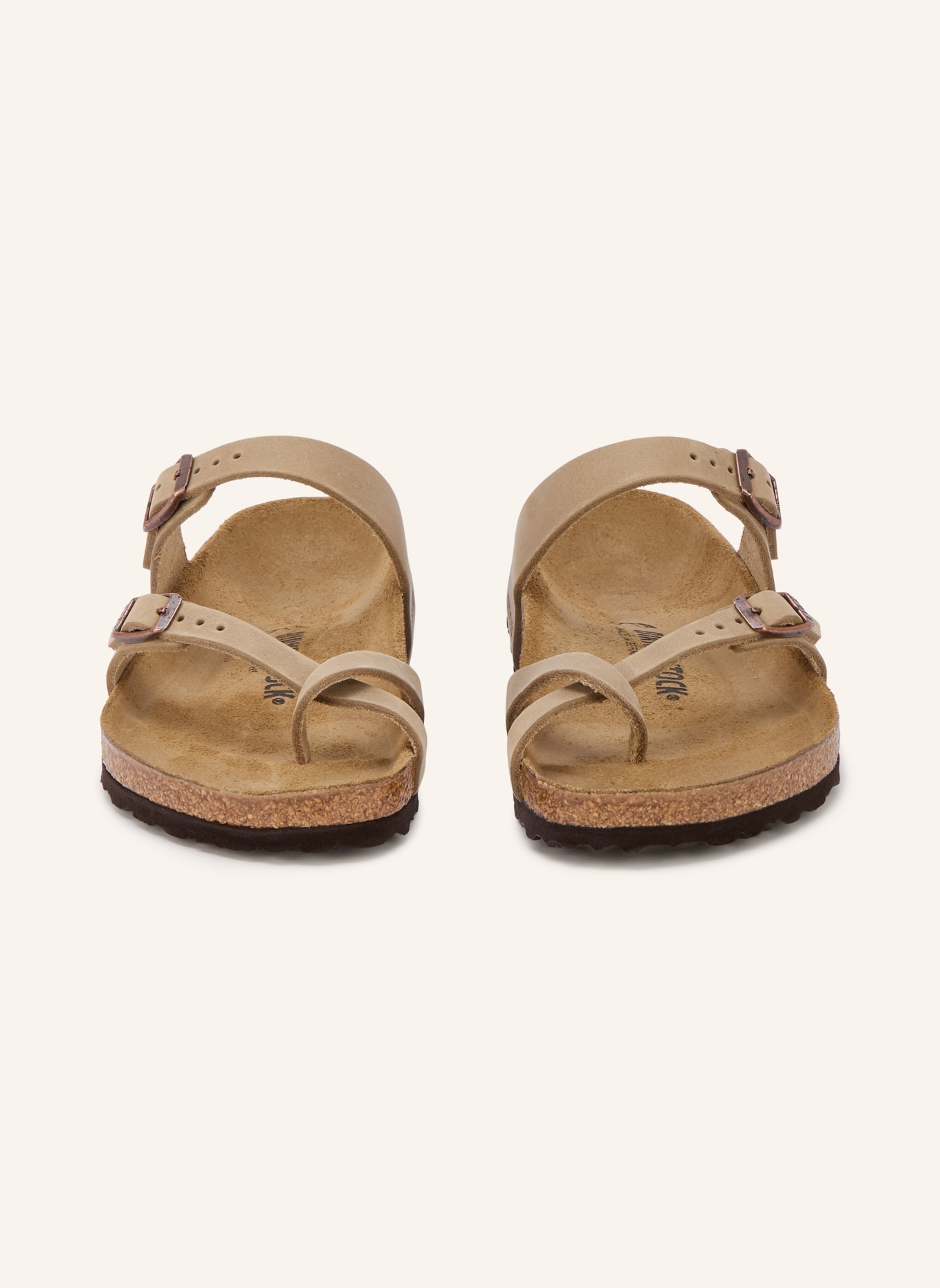 BIRKENSTOCK Klip klapper MAYARI: TAUPE