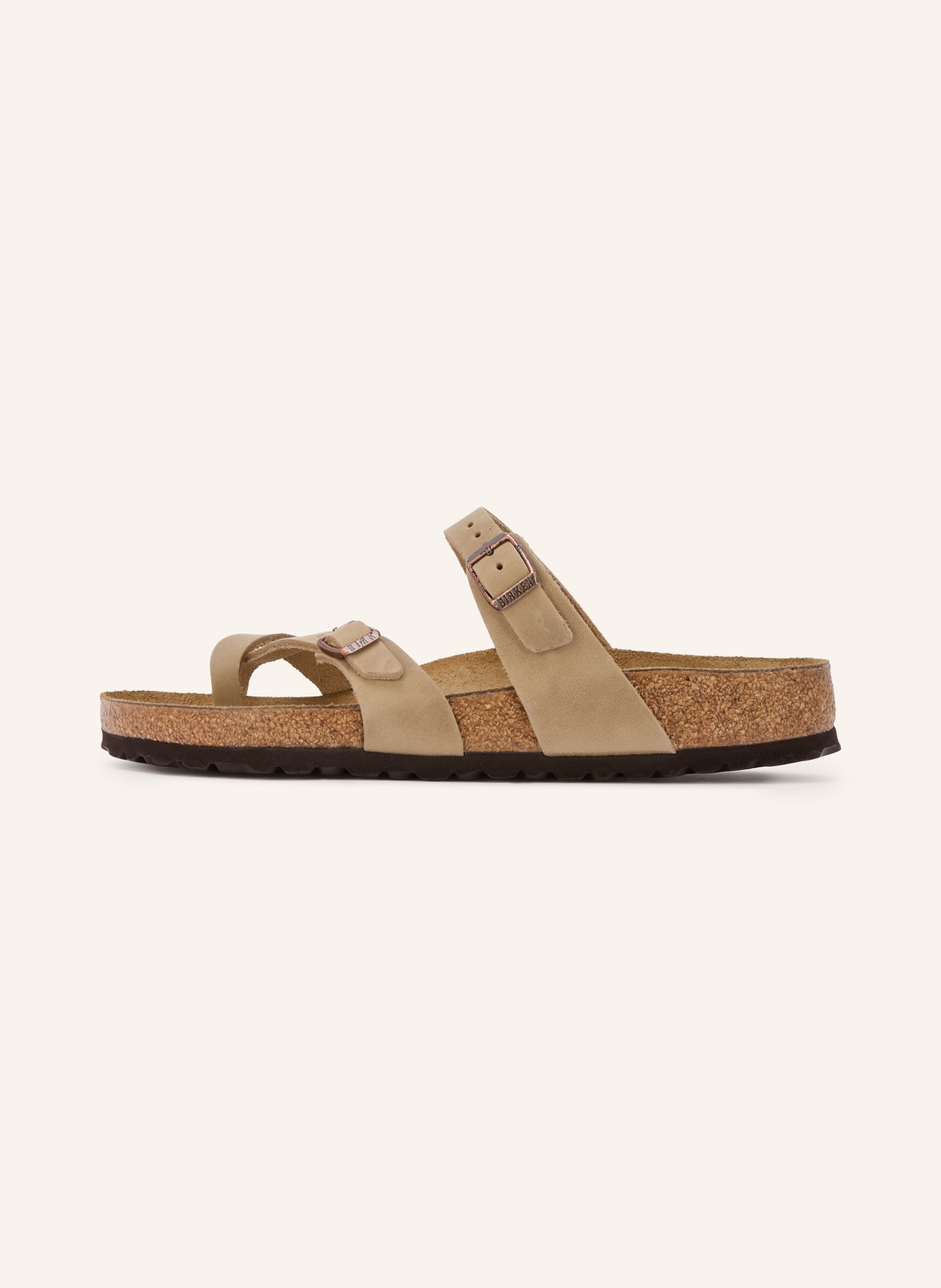 BIRKENSTOCK Klip klapper MAYARI: TAUPE