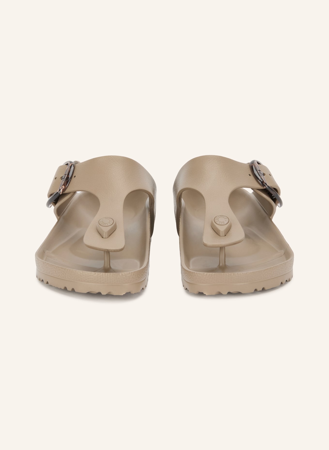 BIRKENSTOCK Stringsandaler GIZEH BIG BUCKLE: TAUPE