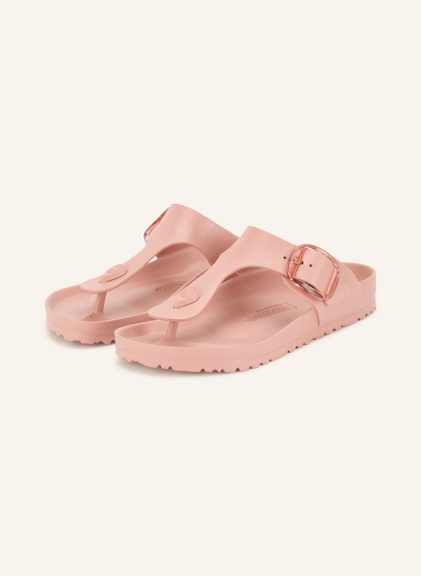 BIRKENSTOCK Zehentrenner GIZEH BIG BUCKLE: ROSÉ