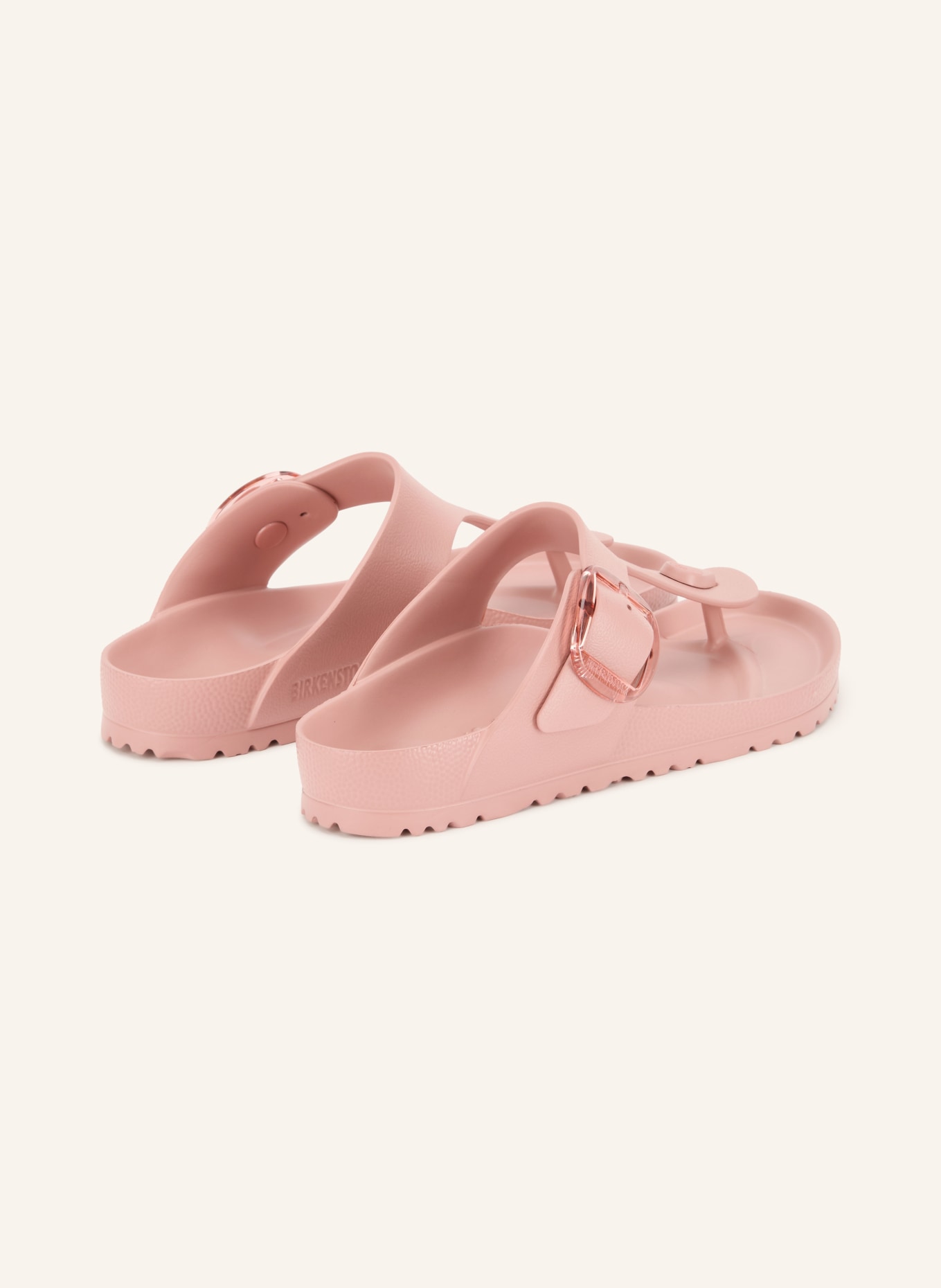 BIRKENSTOCK Zehentrenner GIZEH BIG BUCKLE: ROSÉ