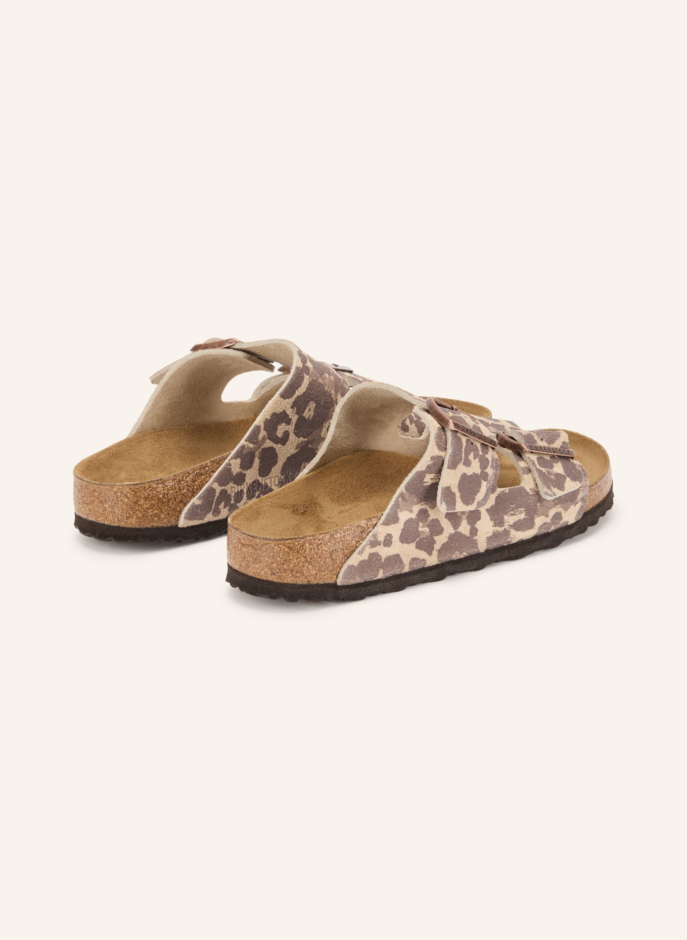 BIRKENSTOCK Muiltjes ARIZONA BS: CRÈME / TAUPE