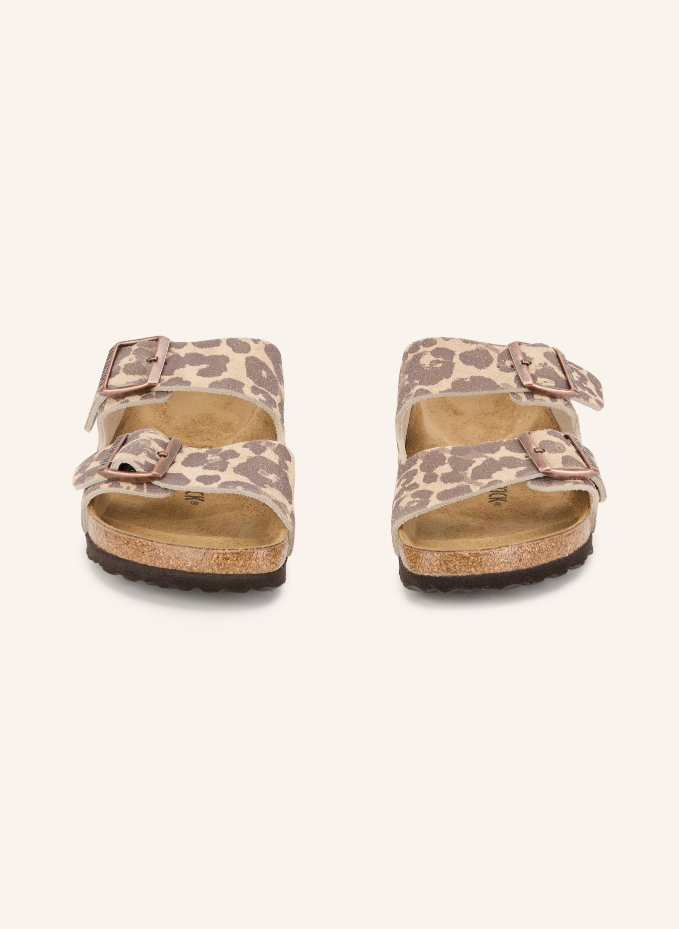 BIRKENSTOCK Muiltjes ARIZONA BS: CRÈME / TAUPE