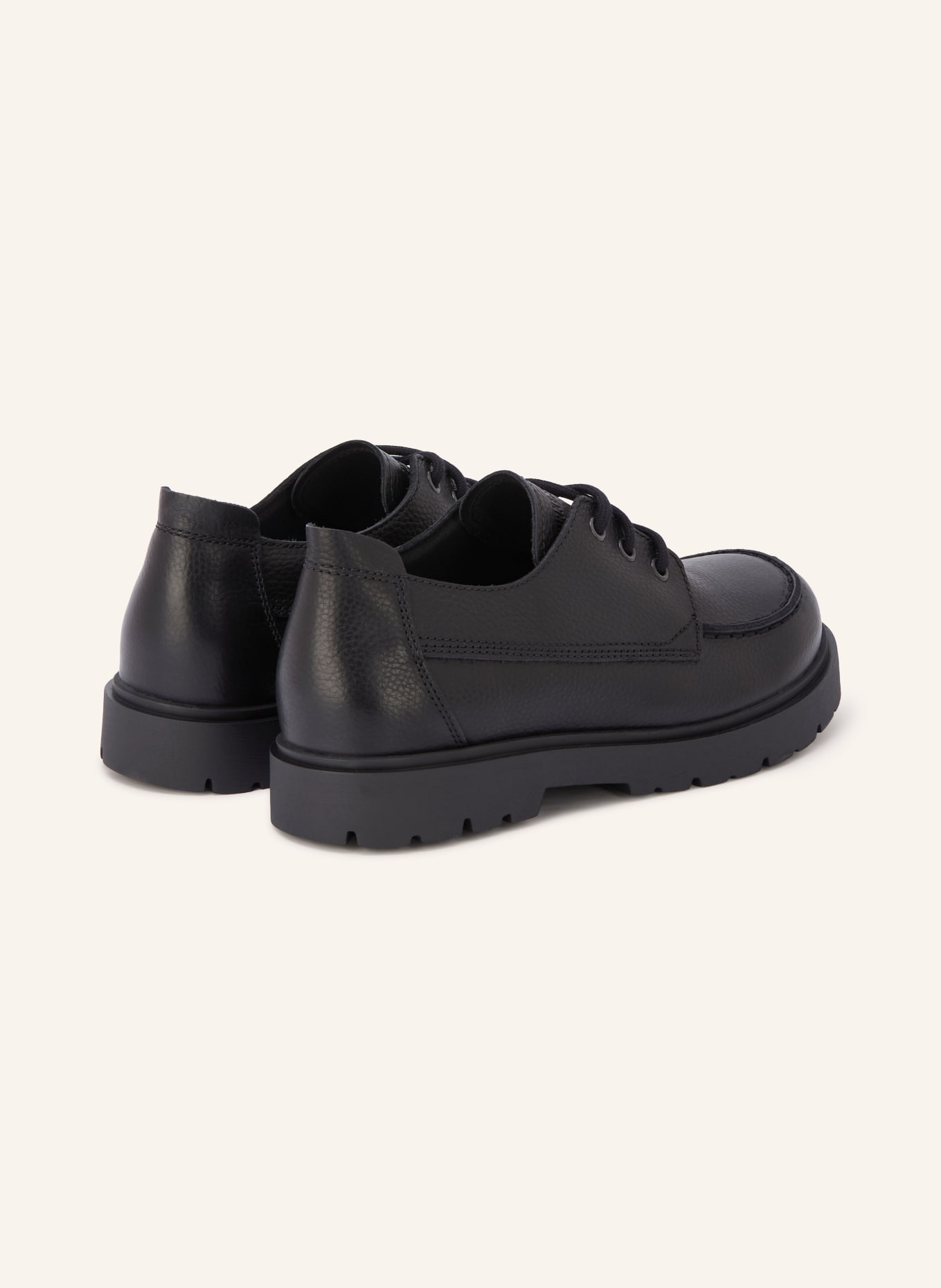 BIRKENSTOCK Schnürer HIGHWOOD MOC LACE LOW: SCHWARZ