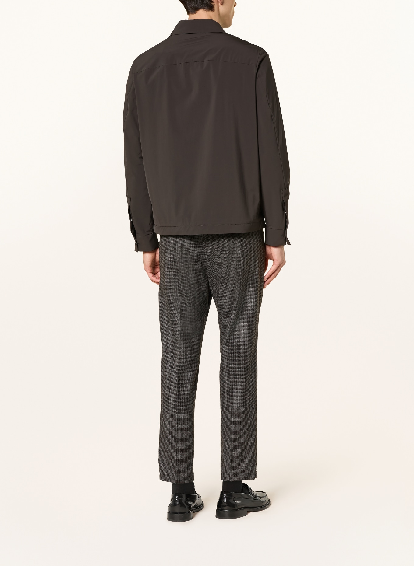 DRYKORN Hose CHASY Extra Slim Fit: DUNKELGRAU / HELLGRAU