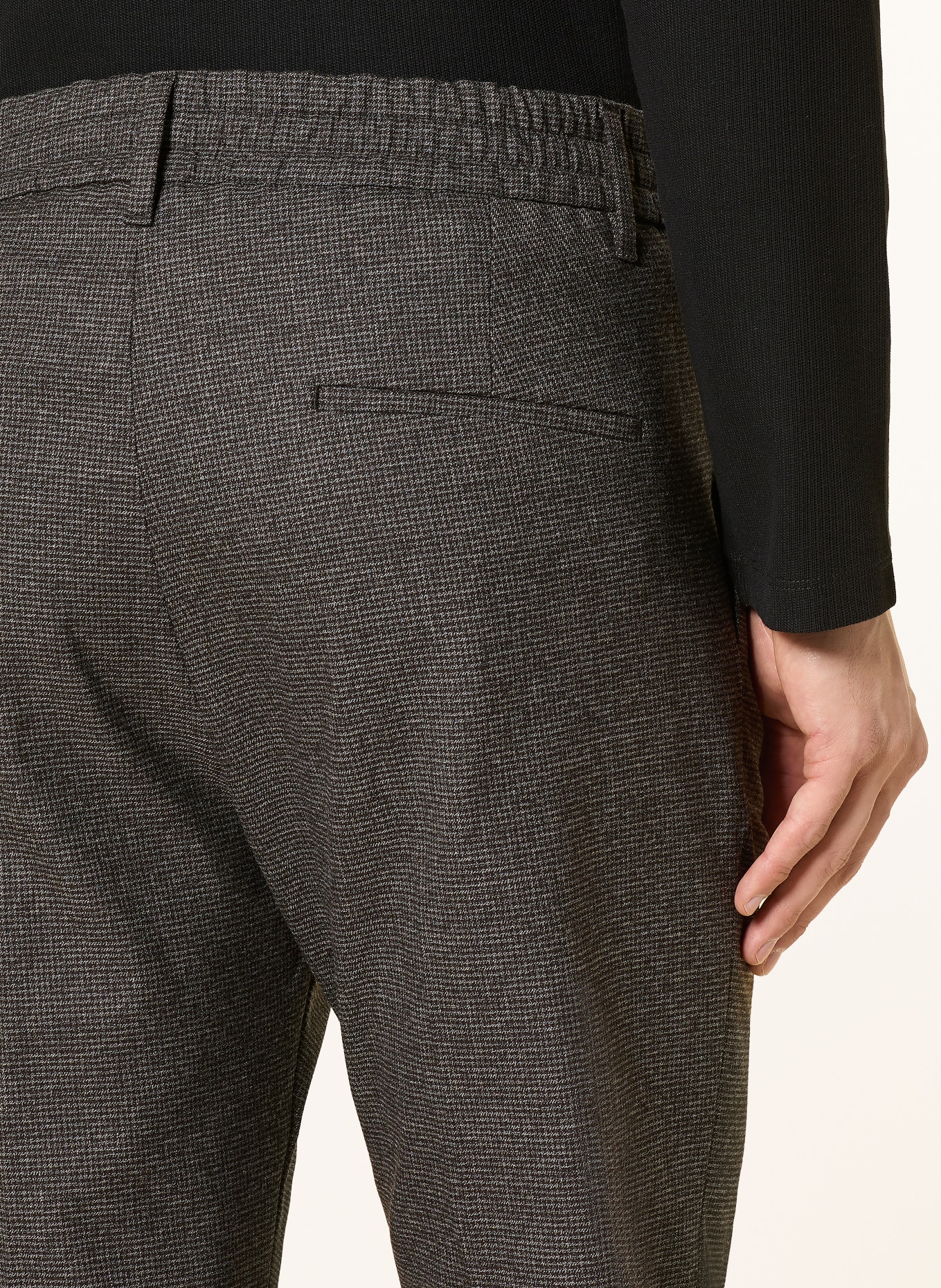 DRYKORN Hose CHASY Extra Slim Fit: DUNKELGRAU / HELLGRAU