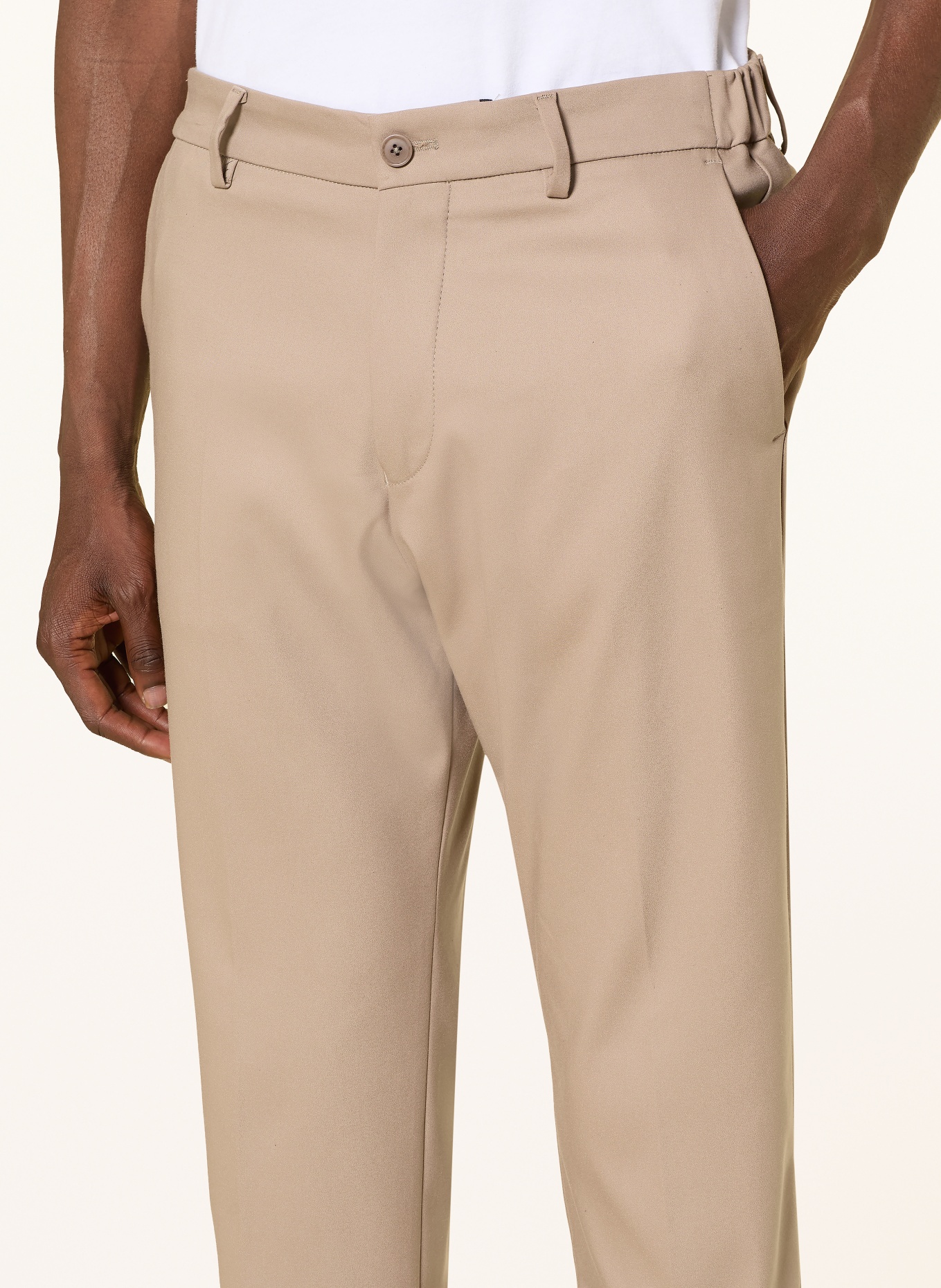 DRYKORN Hose AJEND Regular Fit: BEIGE