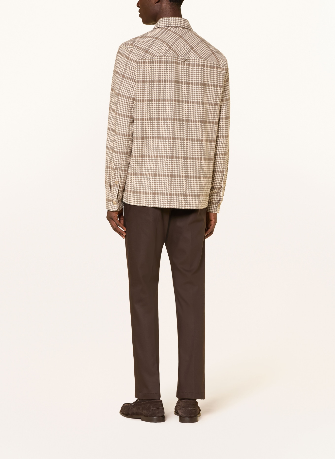 DRYKORN Hose AJEND Regular Fit: DUNKELBRAUN
