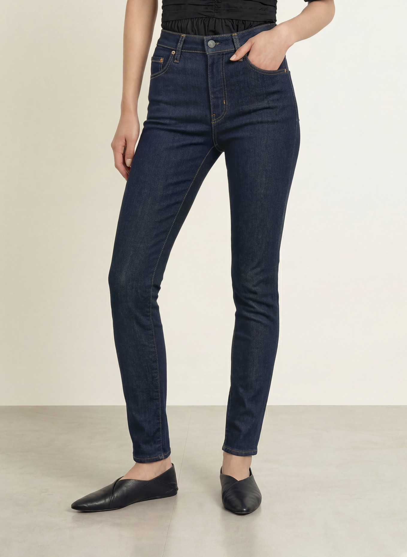 Levi's® Skinny jeans 721: 68 Dark Indigo - Flat Finish