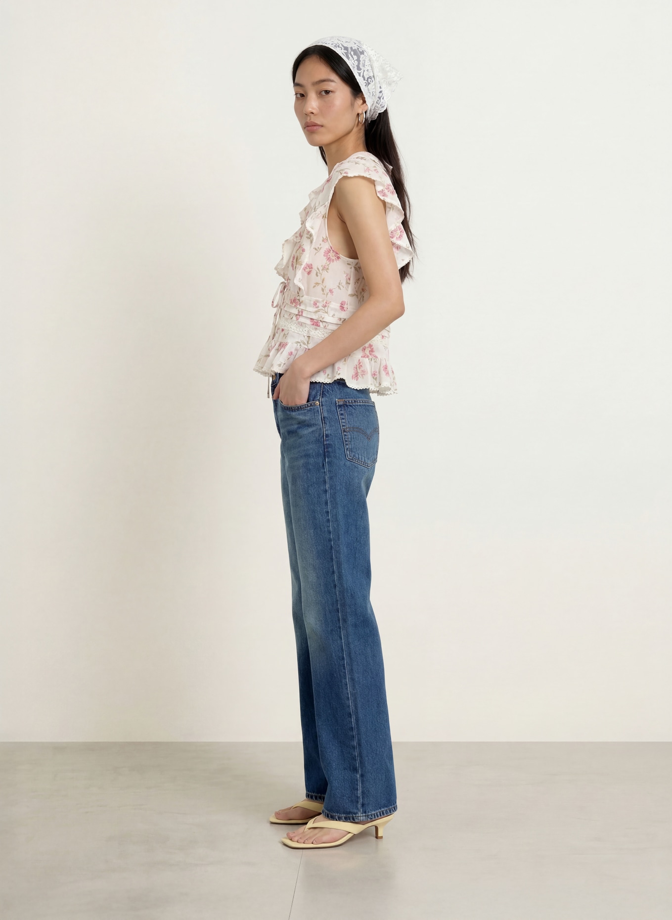 Levi's® Bootcut jeans LOOSE BOOT: 05 Dark Indigo - Worn In