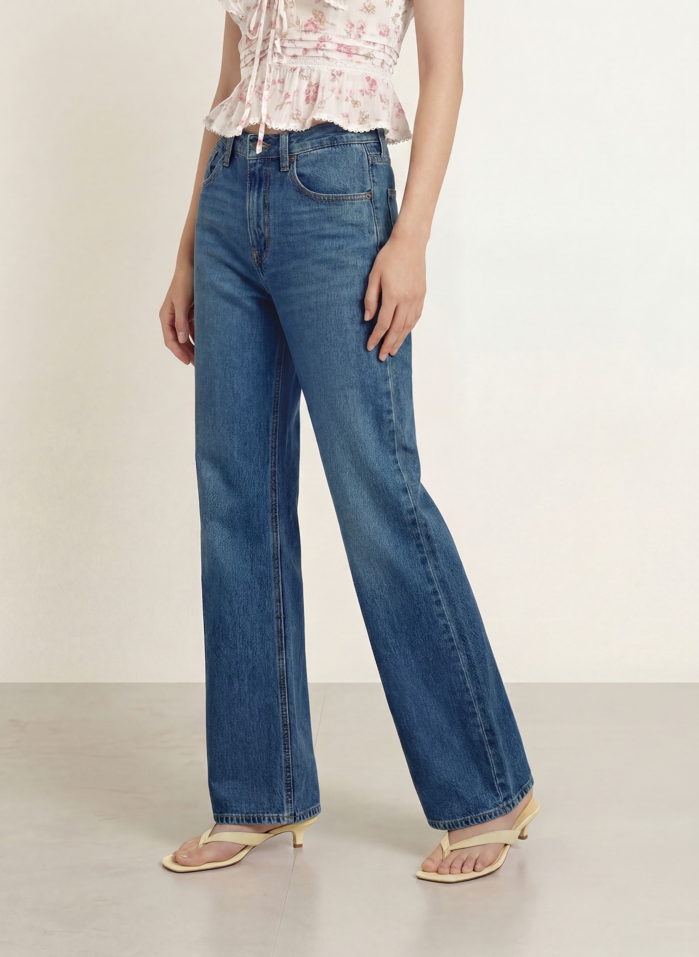 Levi's® Bootcut jeans LOOSE BOOT: 05 Dark Indigo - Worn In