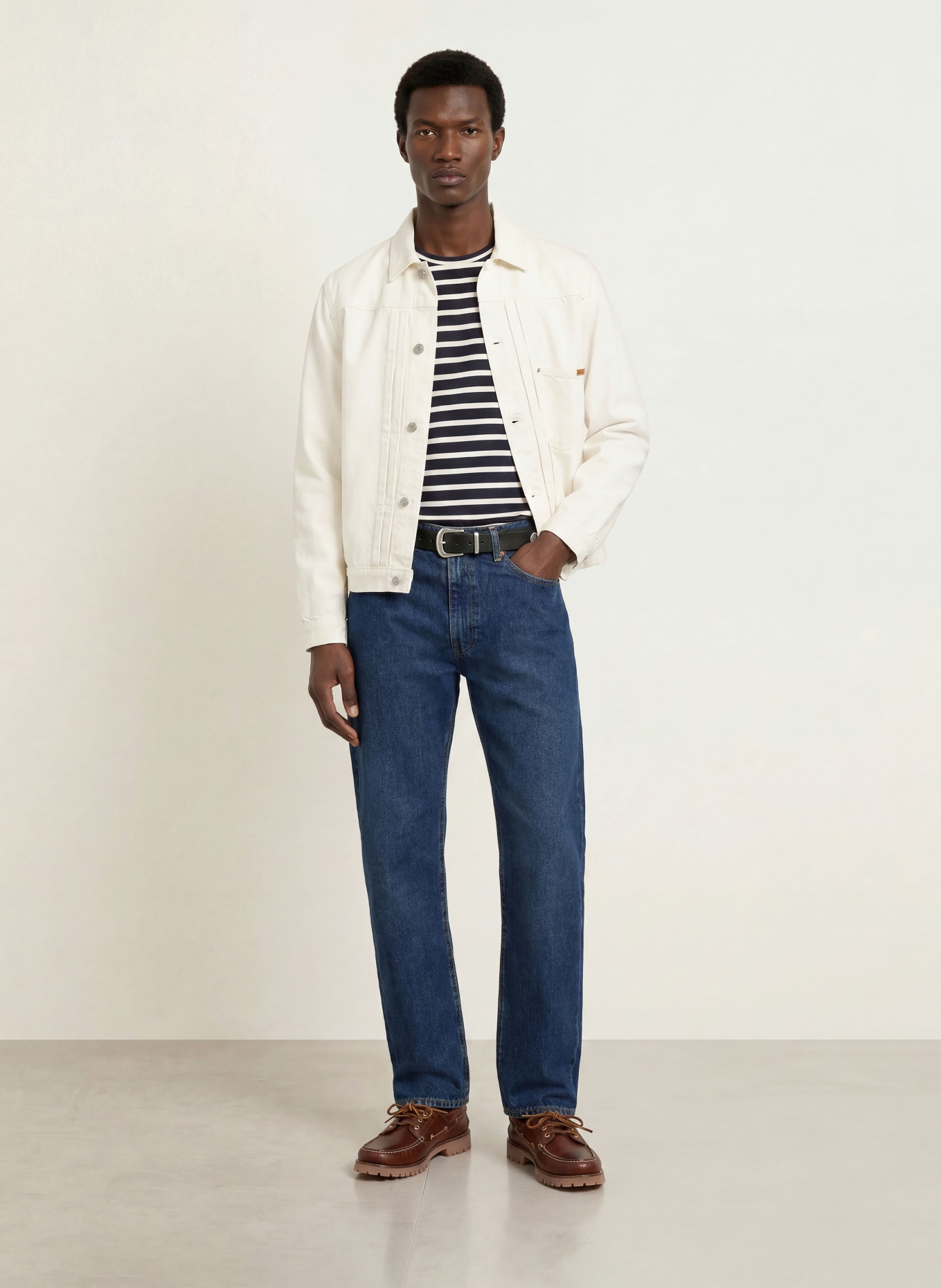 Levi's® Jeans 555 Relaxed Straight Fit: 35 Dark Indigo - Worn In