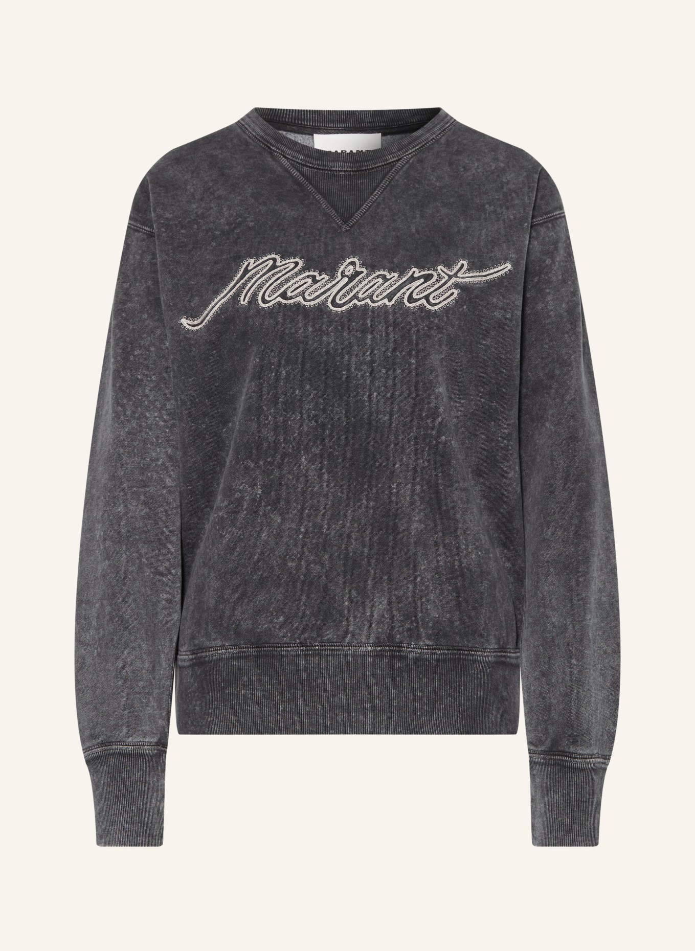 MARANT ÉTOILE Sweatshirt RISE: DUNKELGRAU / HELLGRAU