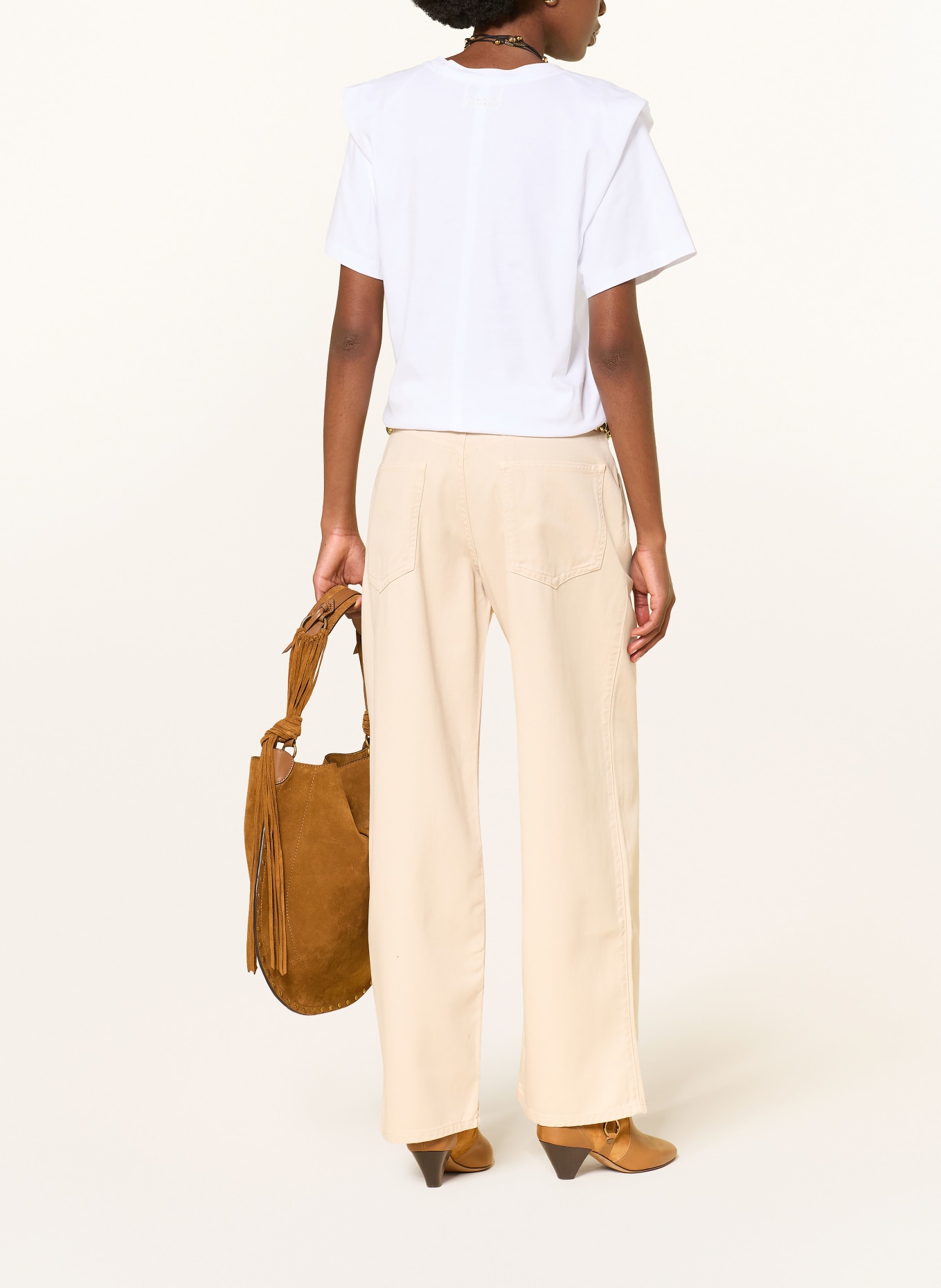 MARANT ÉTOILE ZELITOS T-shirt: WHITE