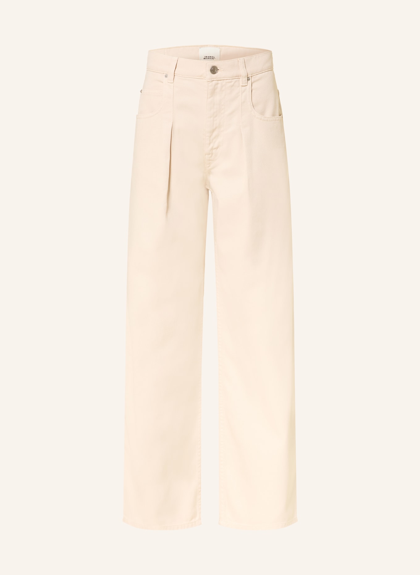 MARANT ÉTOILE Straight jeans RODAYNA: 23EC ecru