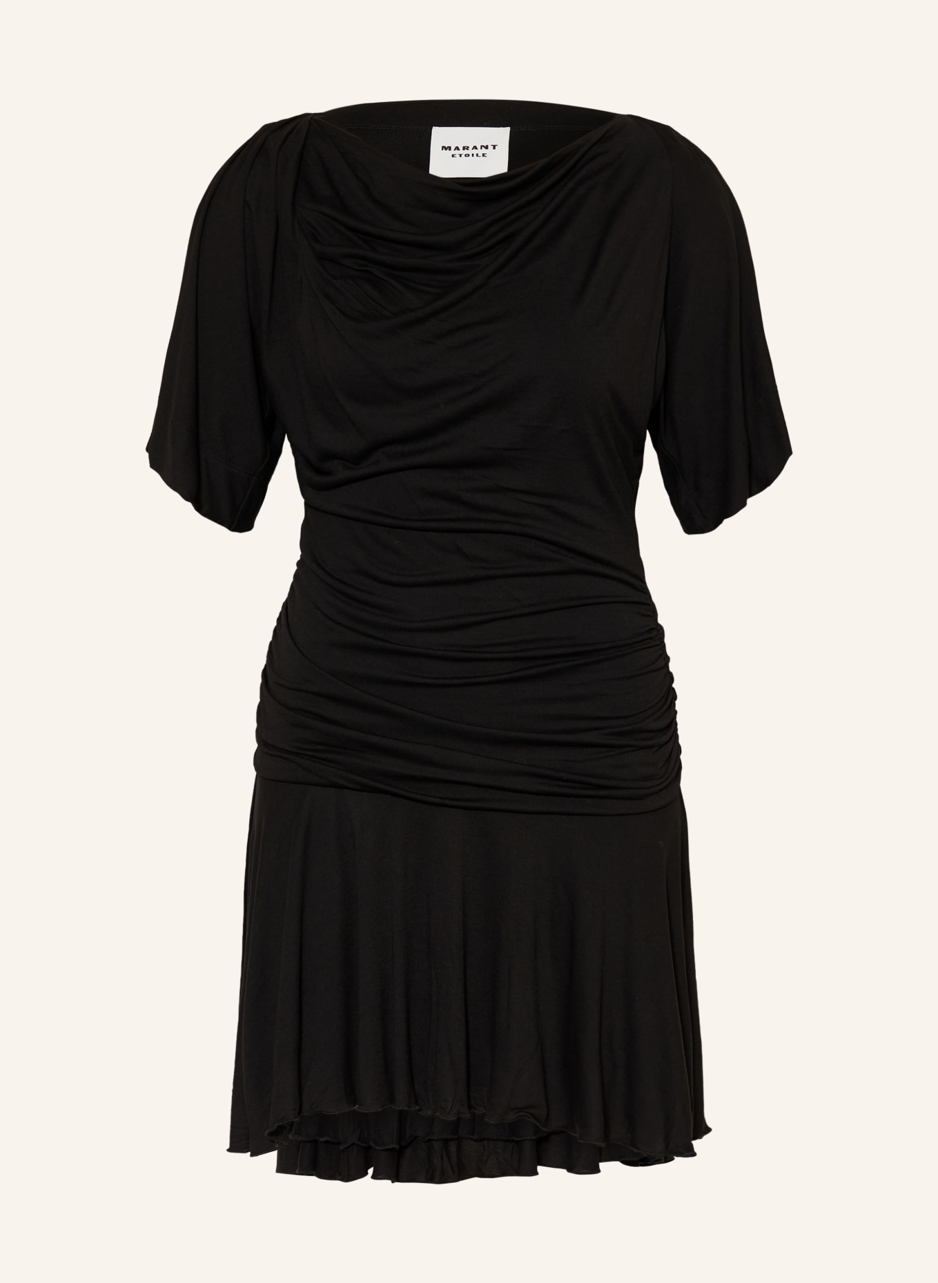MARANT ÉTOILE Jerseykleid RAIMA: SCHWARZ