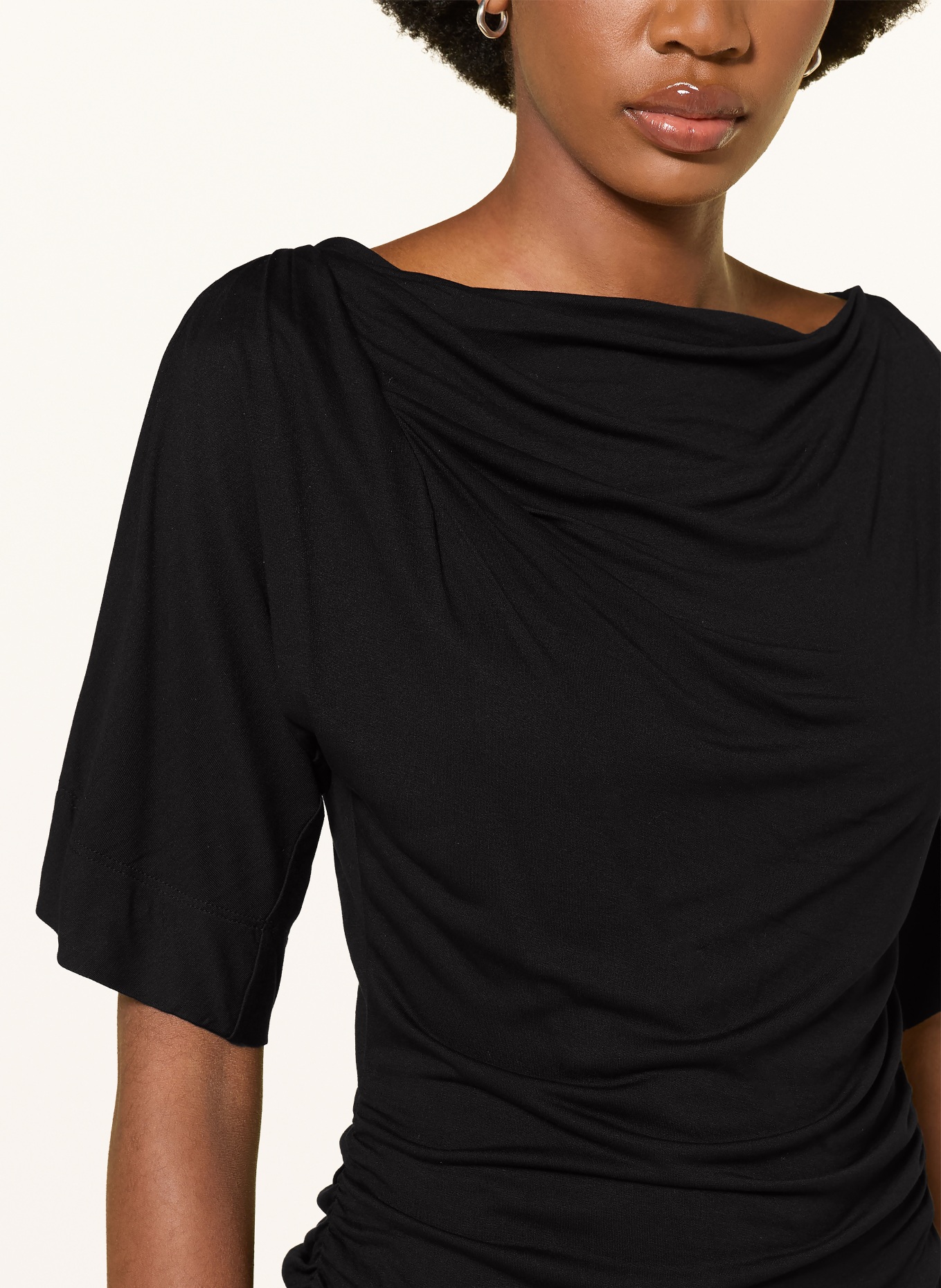 MARANT ÉTOILE Jerseykleid RAIMA: SCHWARZ