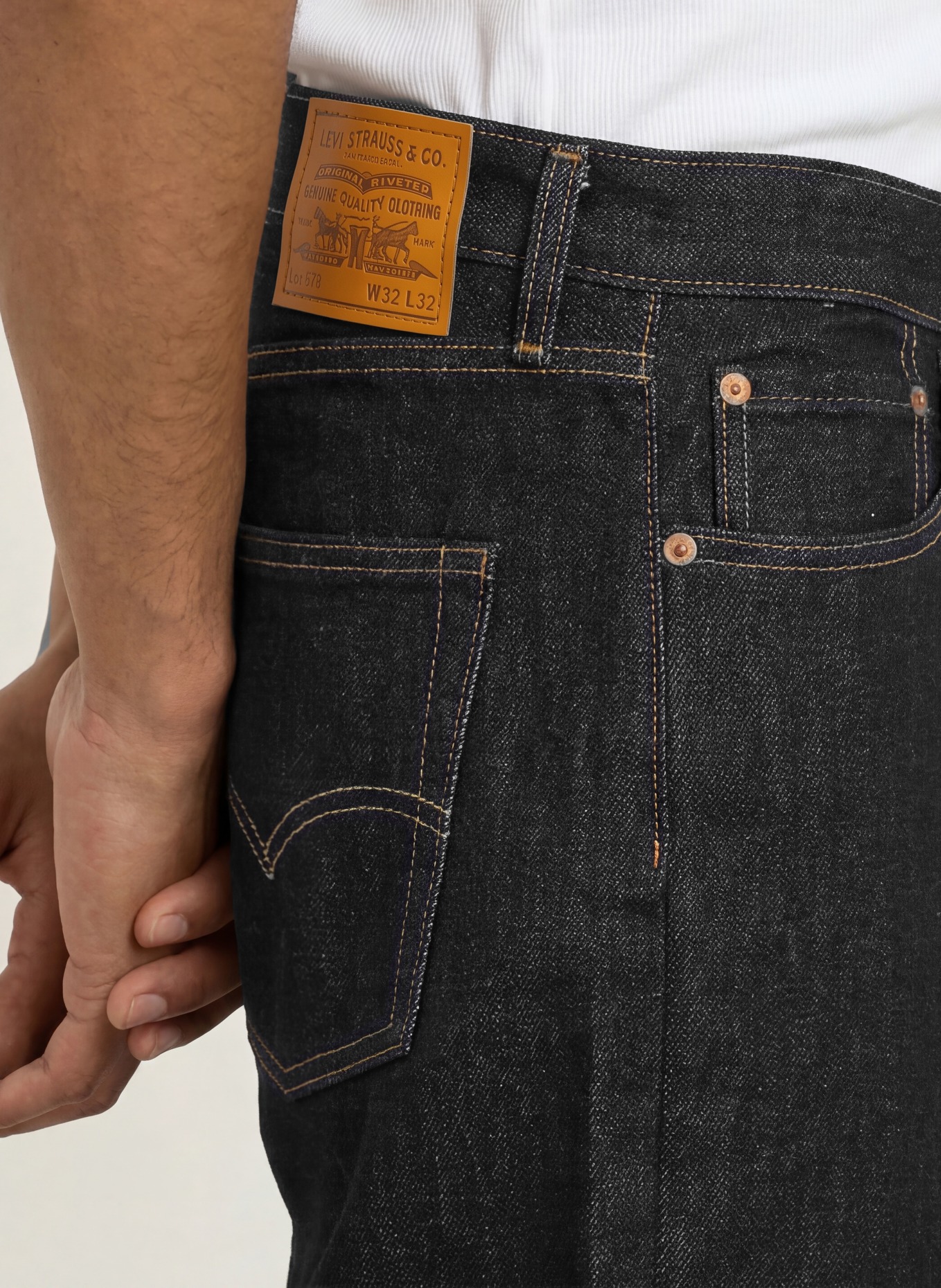 Levi's® Jean 578 coupe baggy: 18 Dark Indigo - Flat Finish