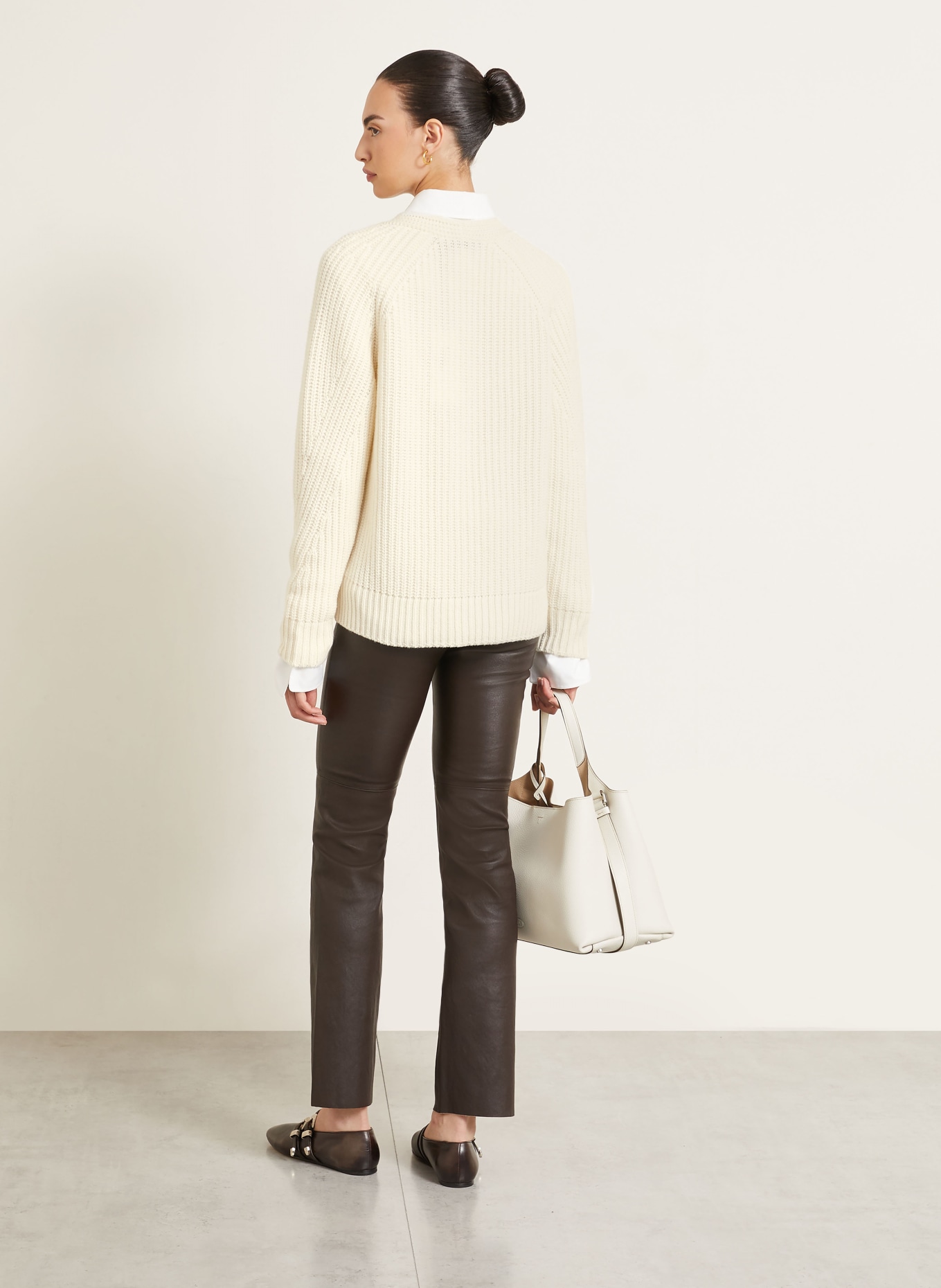 IRIS von ARNIM Cashmere-Pullover BELLADORIA: ECRU