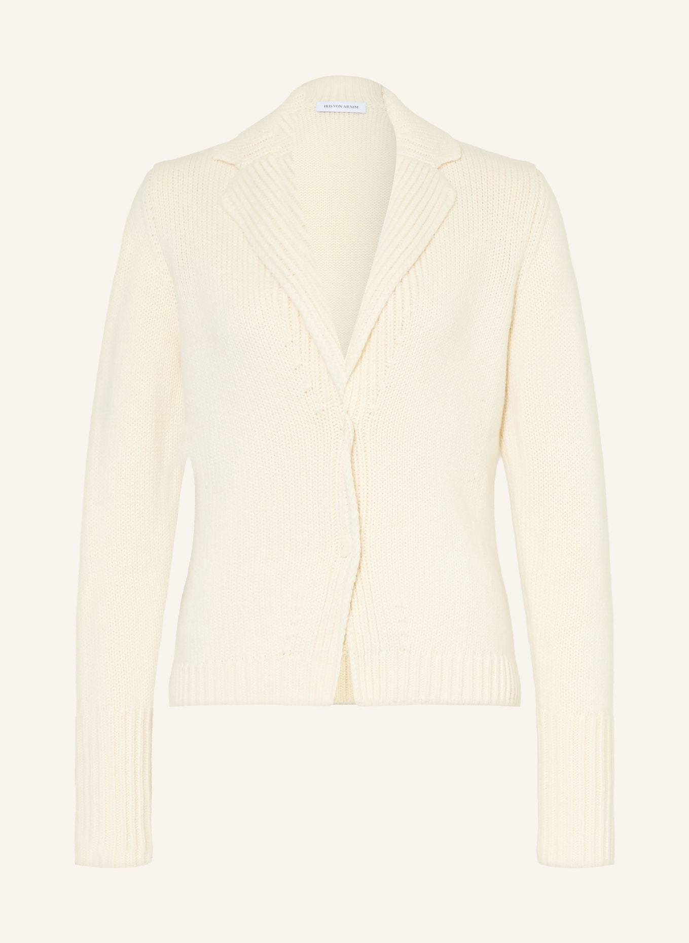 IRIS von ARNIM Strickjacke BELARITA aus Cashmere: ECRU