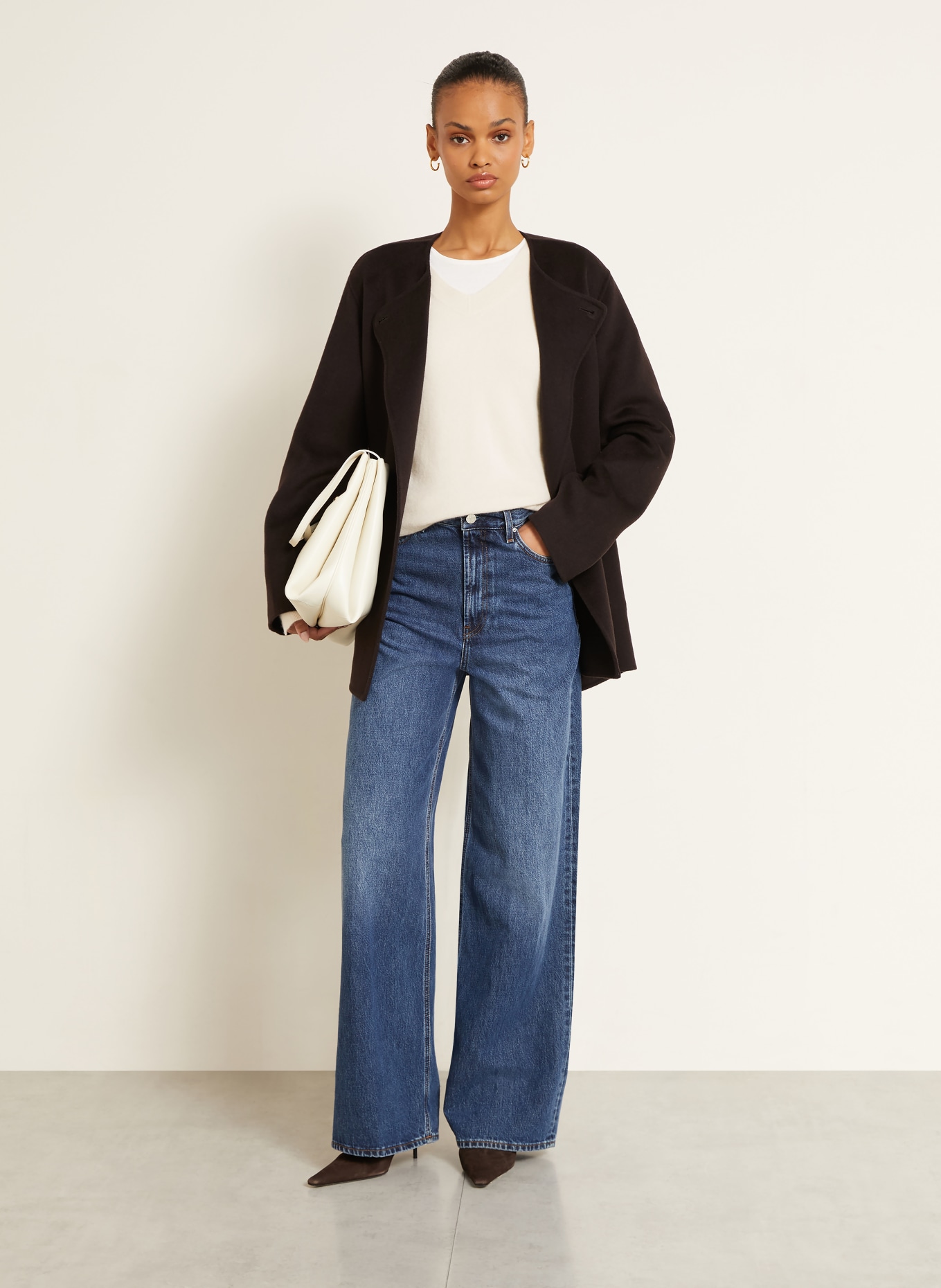 IRIS von ARNIM Pullover NAELDA mit Cashmere: ECRU