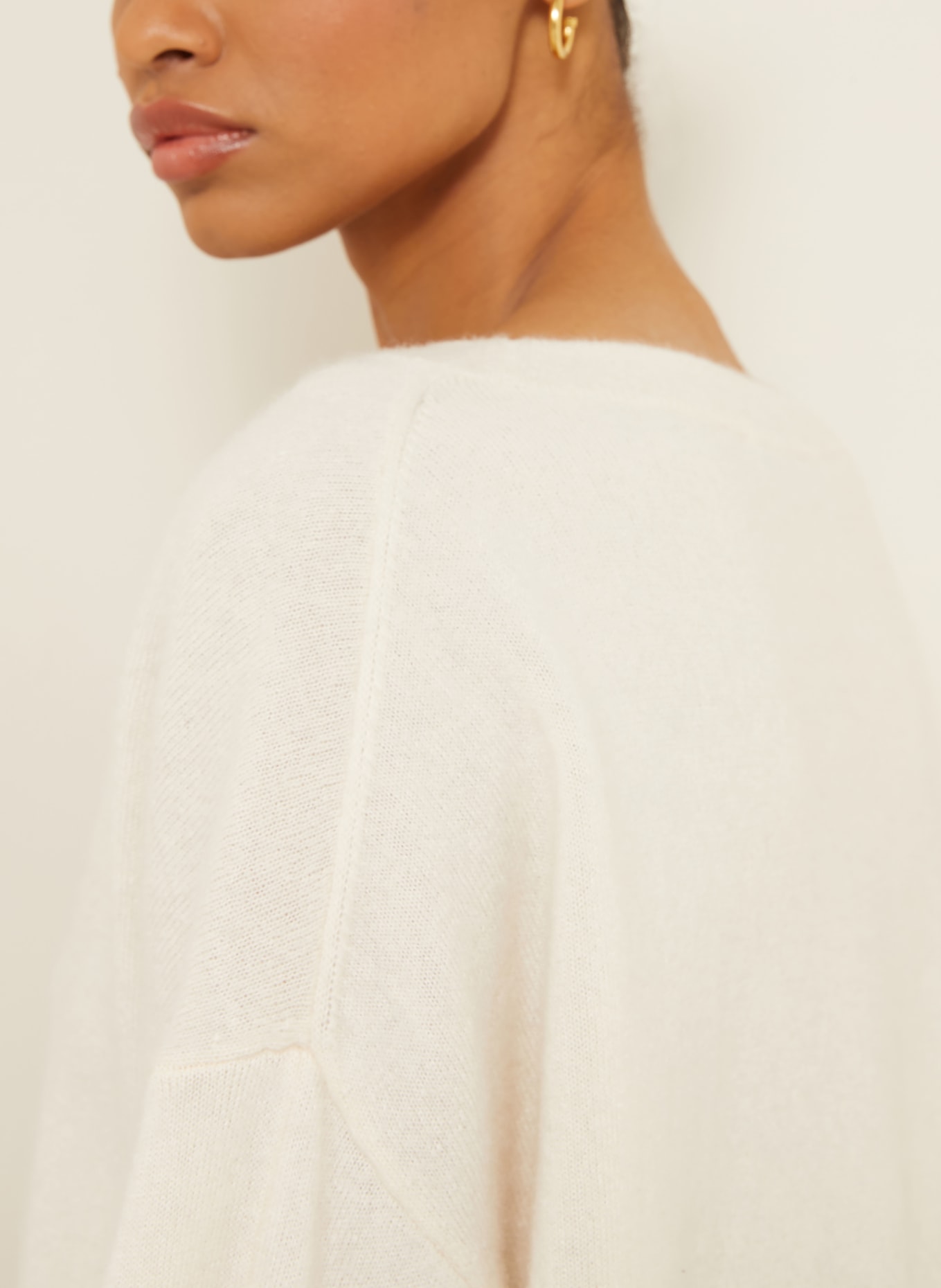 IRIS von ARNIM Pullover NAELDA mit Cashmere: ECRU