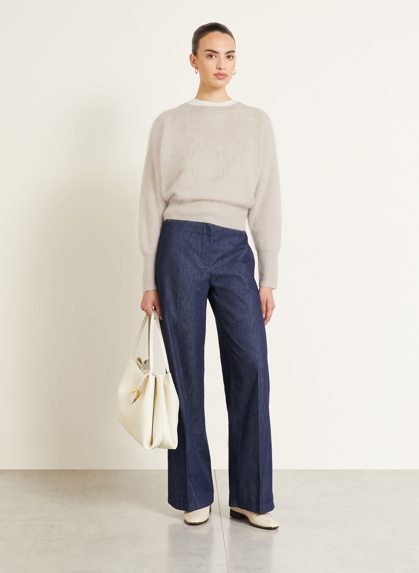 IRIS von ARNIM Cashmere-Pullover KENZIE: BEIGE