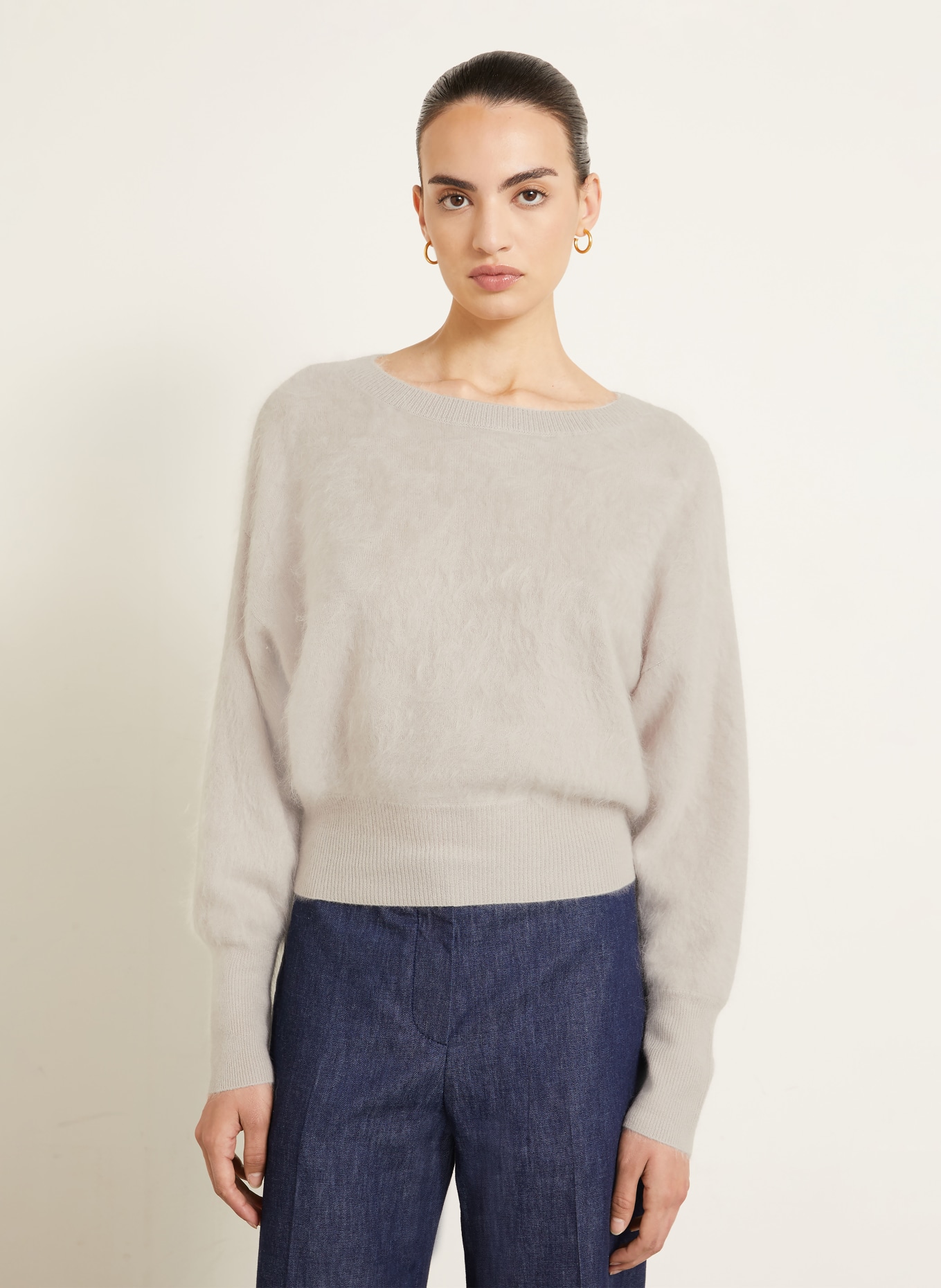 IRIS von ARNIM Cashmere-Pullover KENZIE: BEIGE
