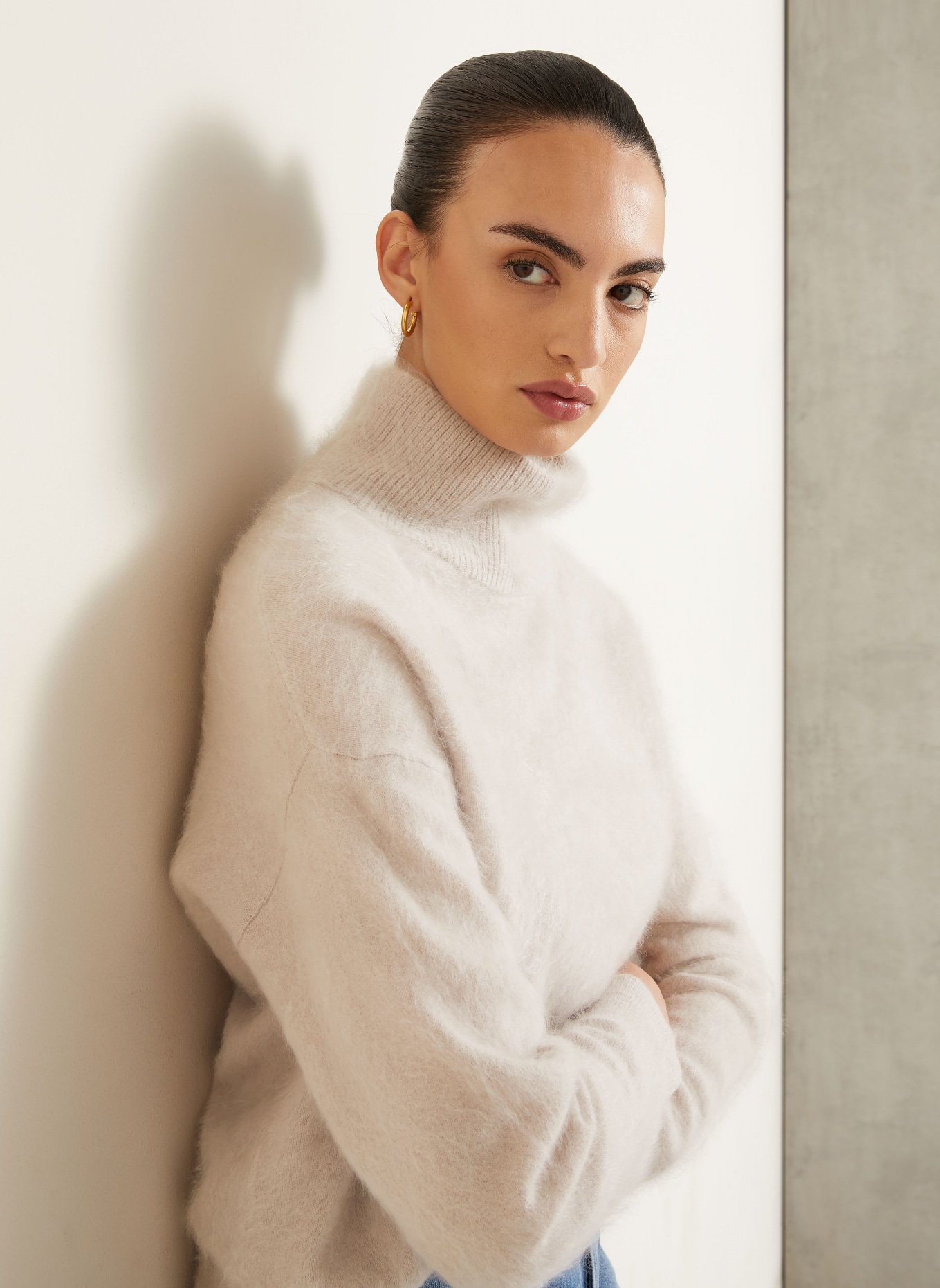 IRIS von ARNIM Cashmere-Pullover EMBLA: BEIGE