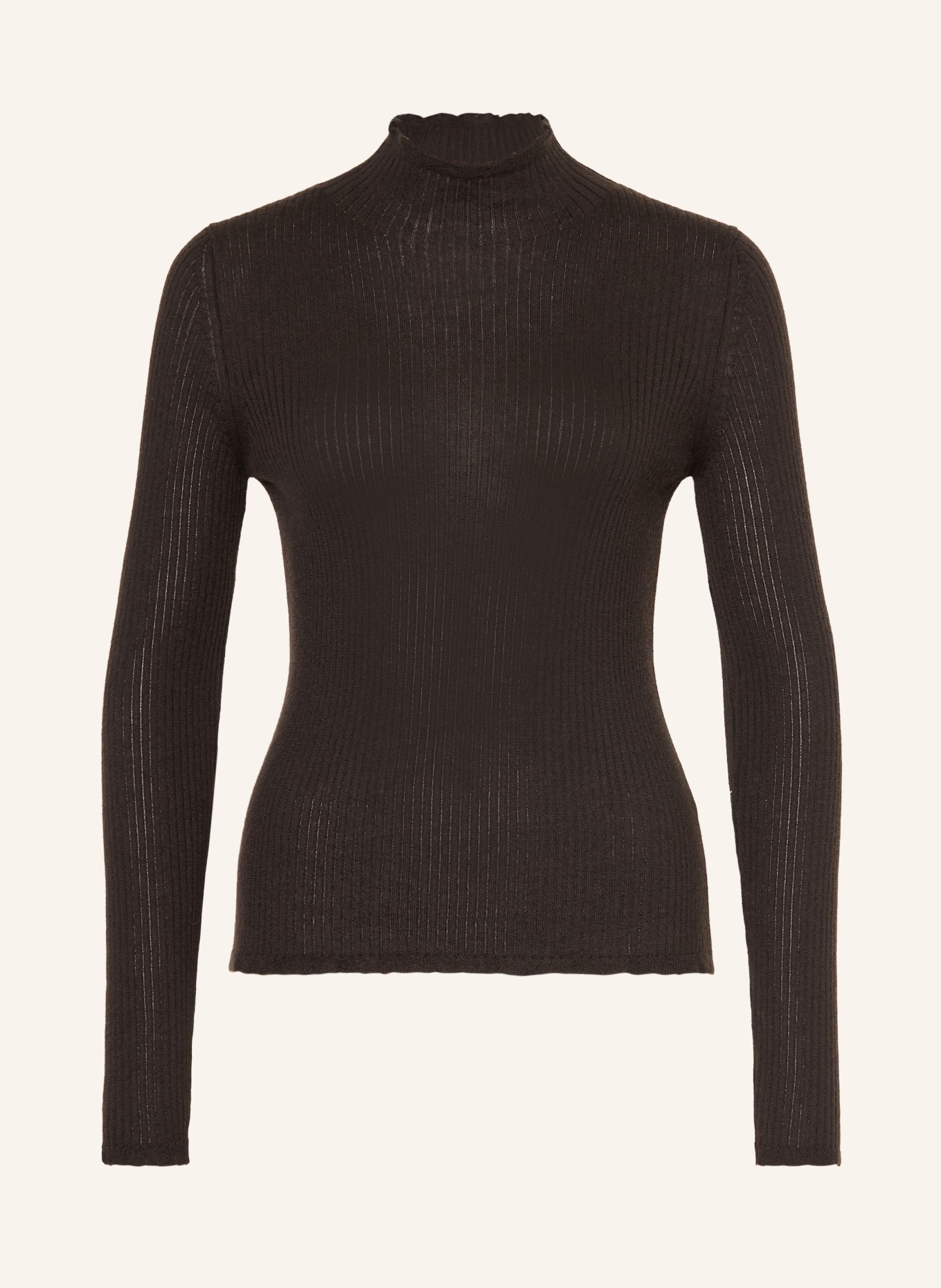 IRIS von ARNIM Cashmere-Pullover LEANOR: DUNKELBRAUN