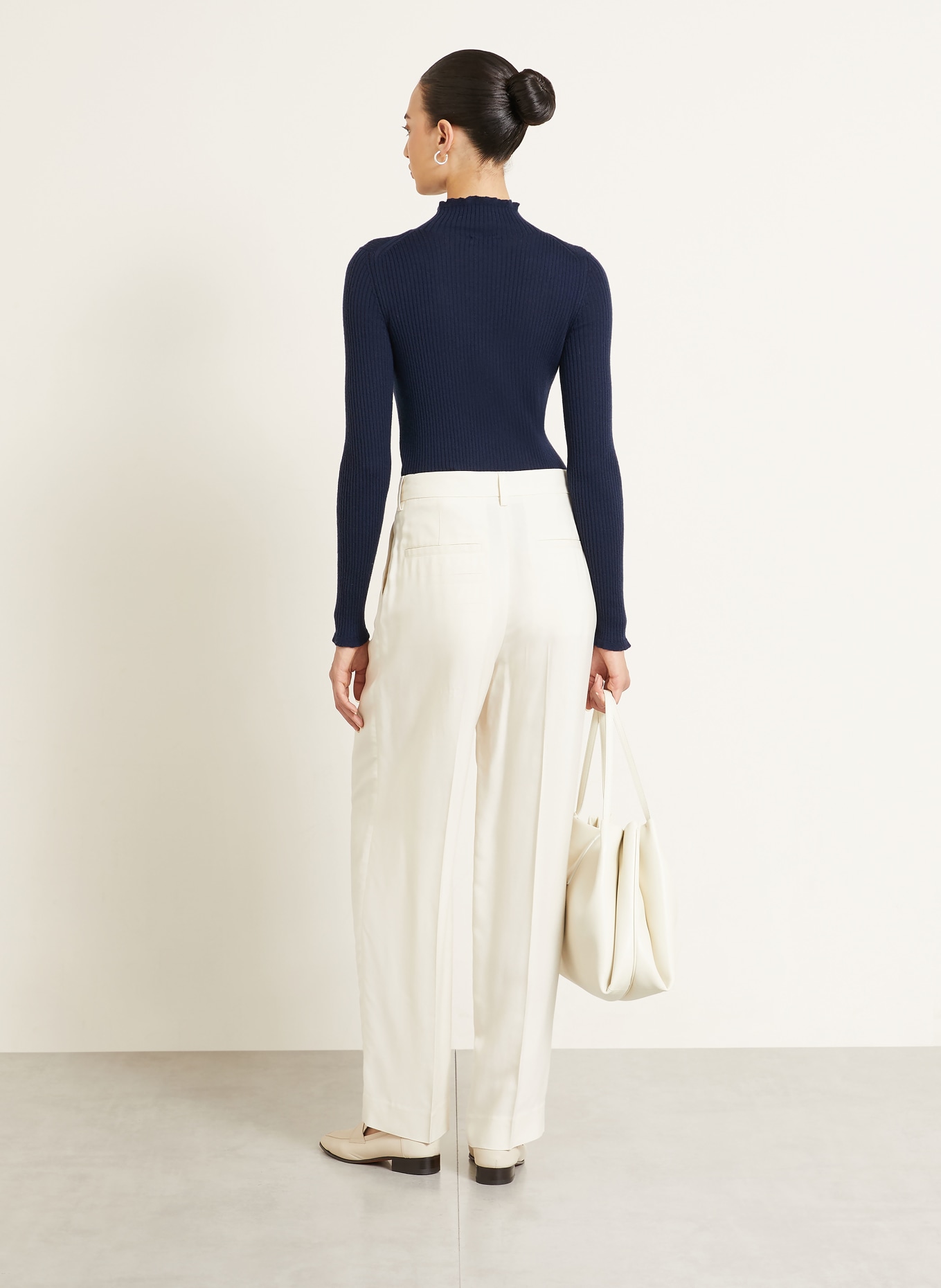 IRIS von ARNIM Cashmere-Pullover LEANOR: DUNKELBLAU