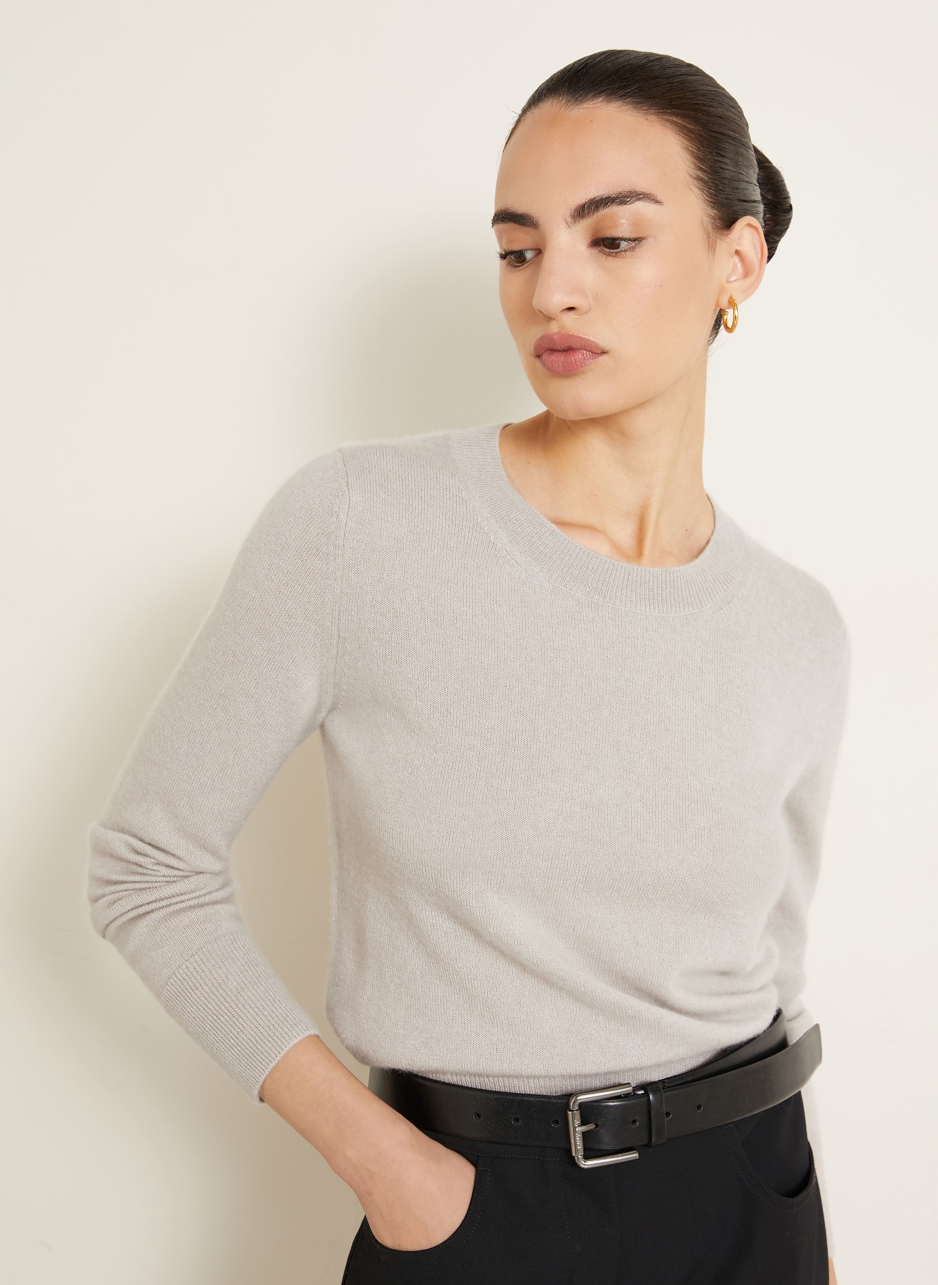 IRIS von ARNIM Pullover NERIS mit Cashmere: BEIGE