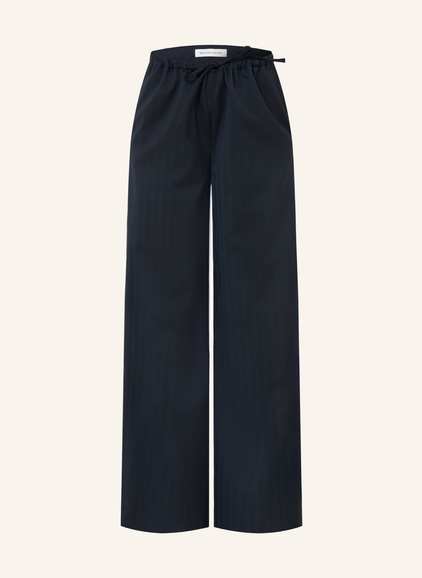 IRIS von ARNIM VISTA wide-leg trousers: DARK BLUE